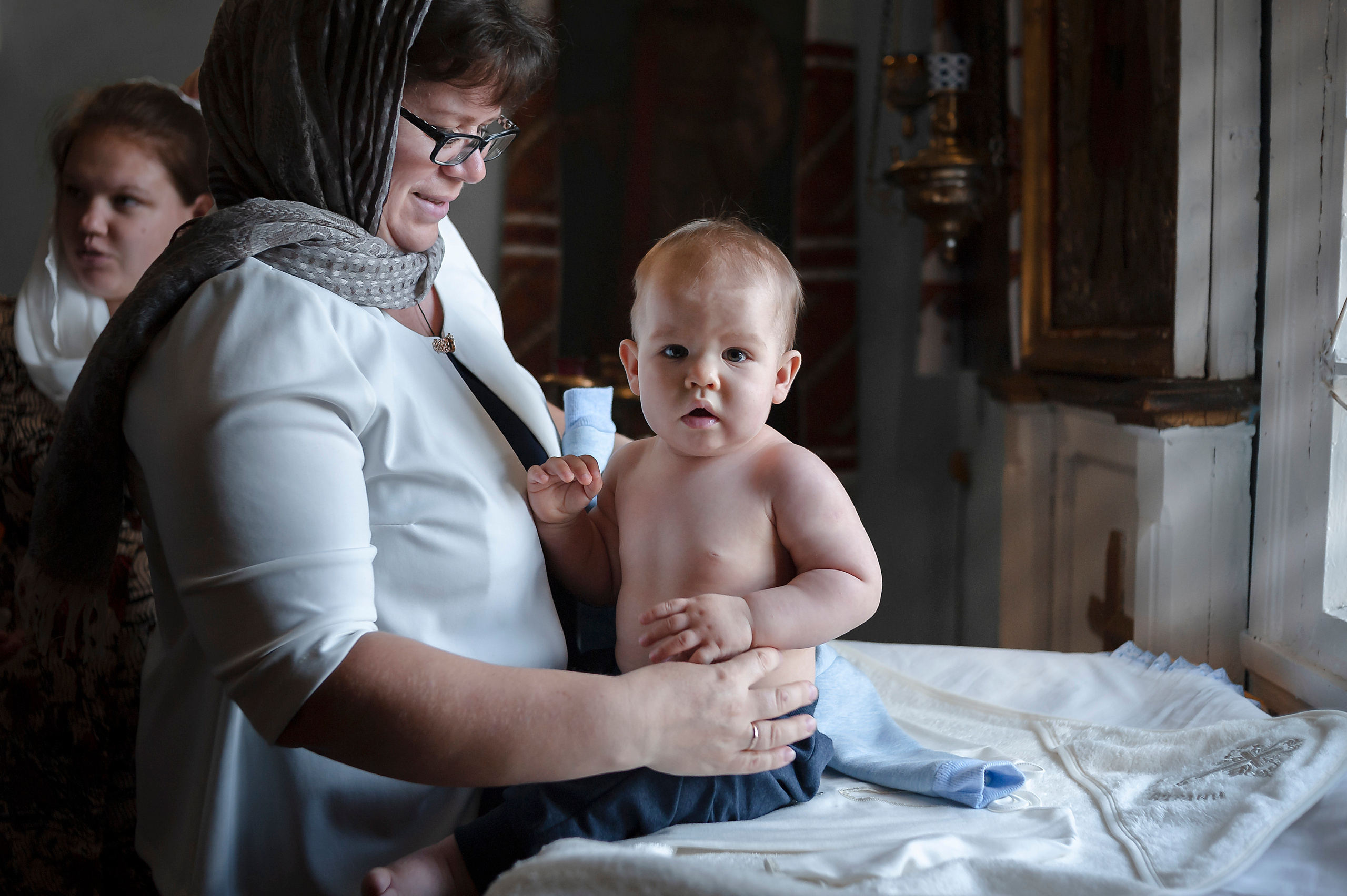 Крещение праздник фотограф Шаховская