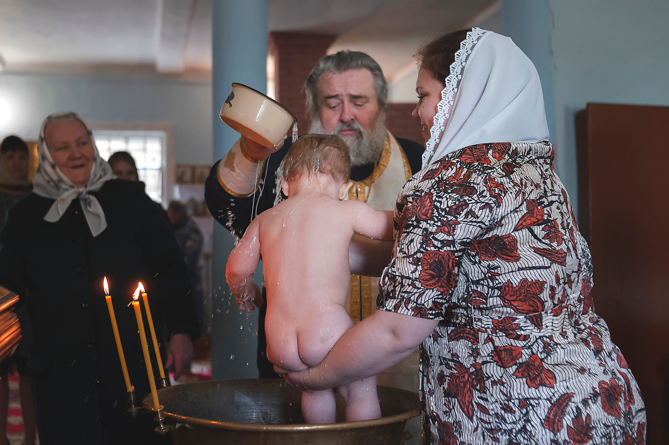 Крещение праздник фотограф Шаховская
