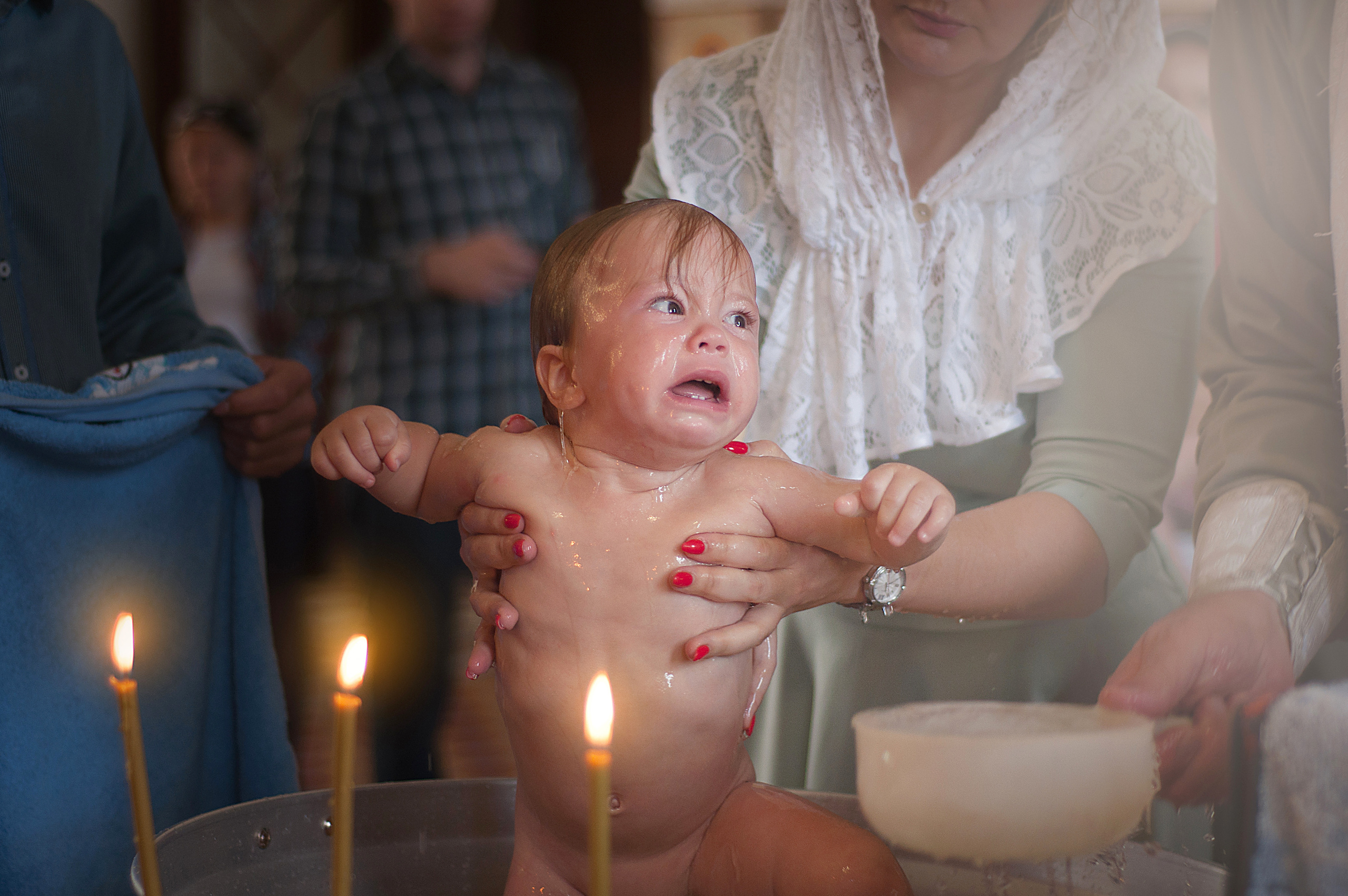 Крещение малыш фотограф Шаховская