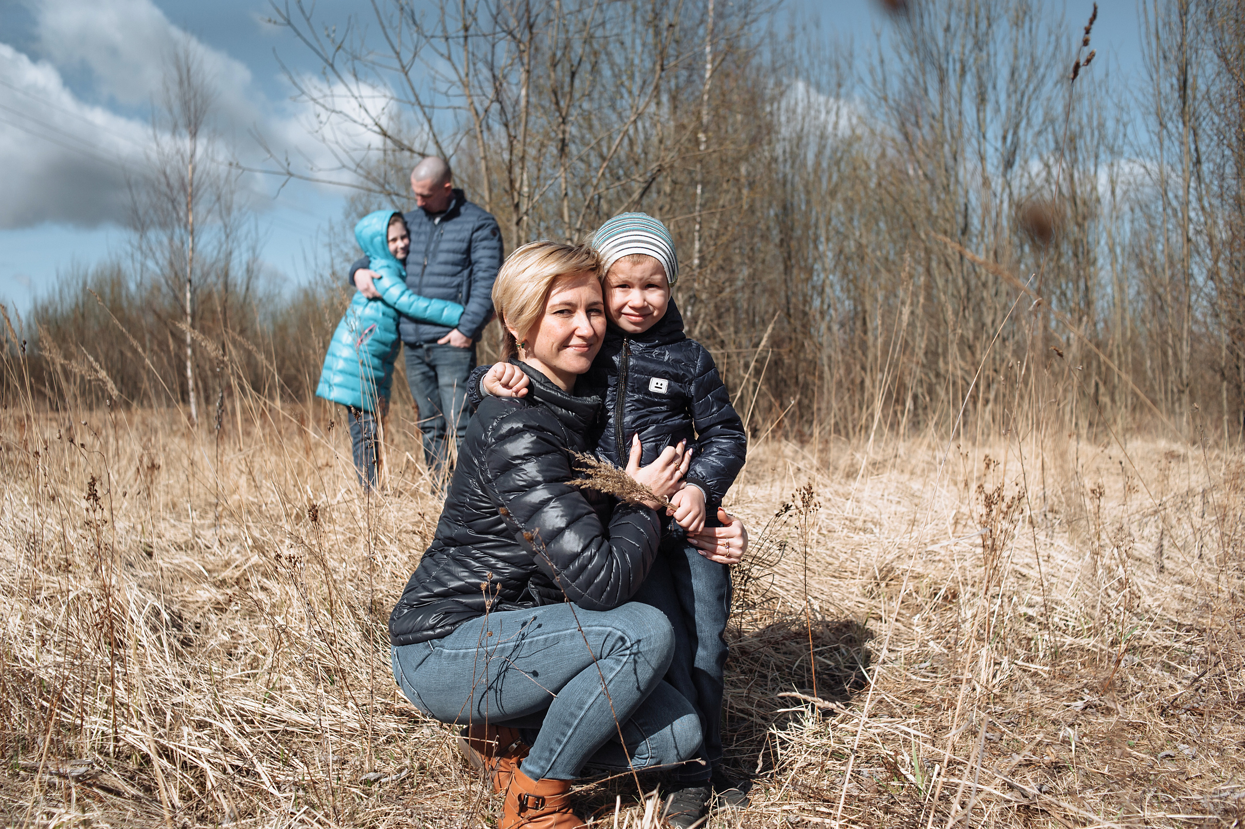 Фотосессии семья Шаховская