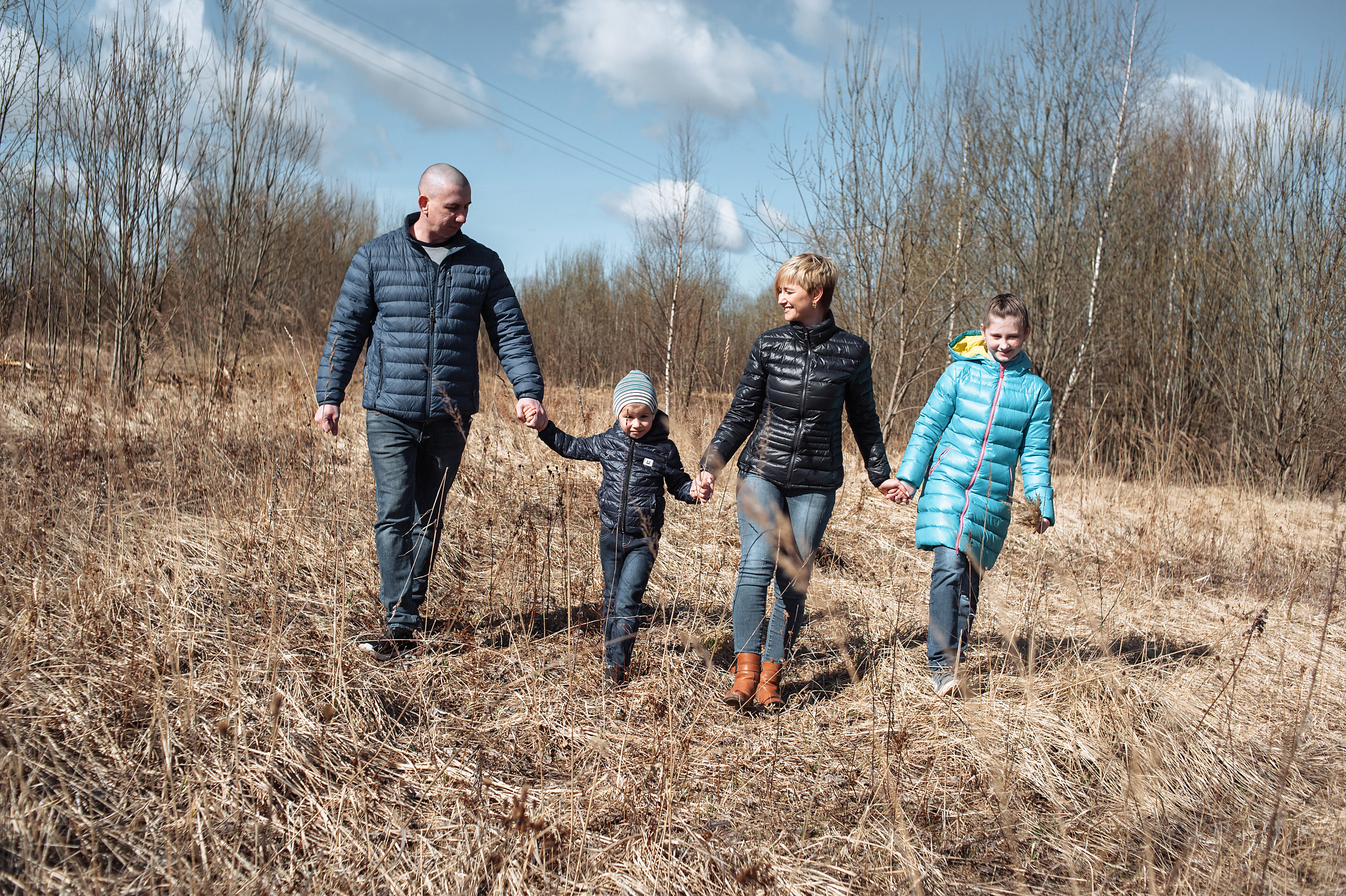 Фотосессии семья Шаховская