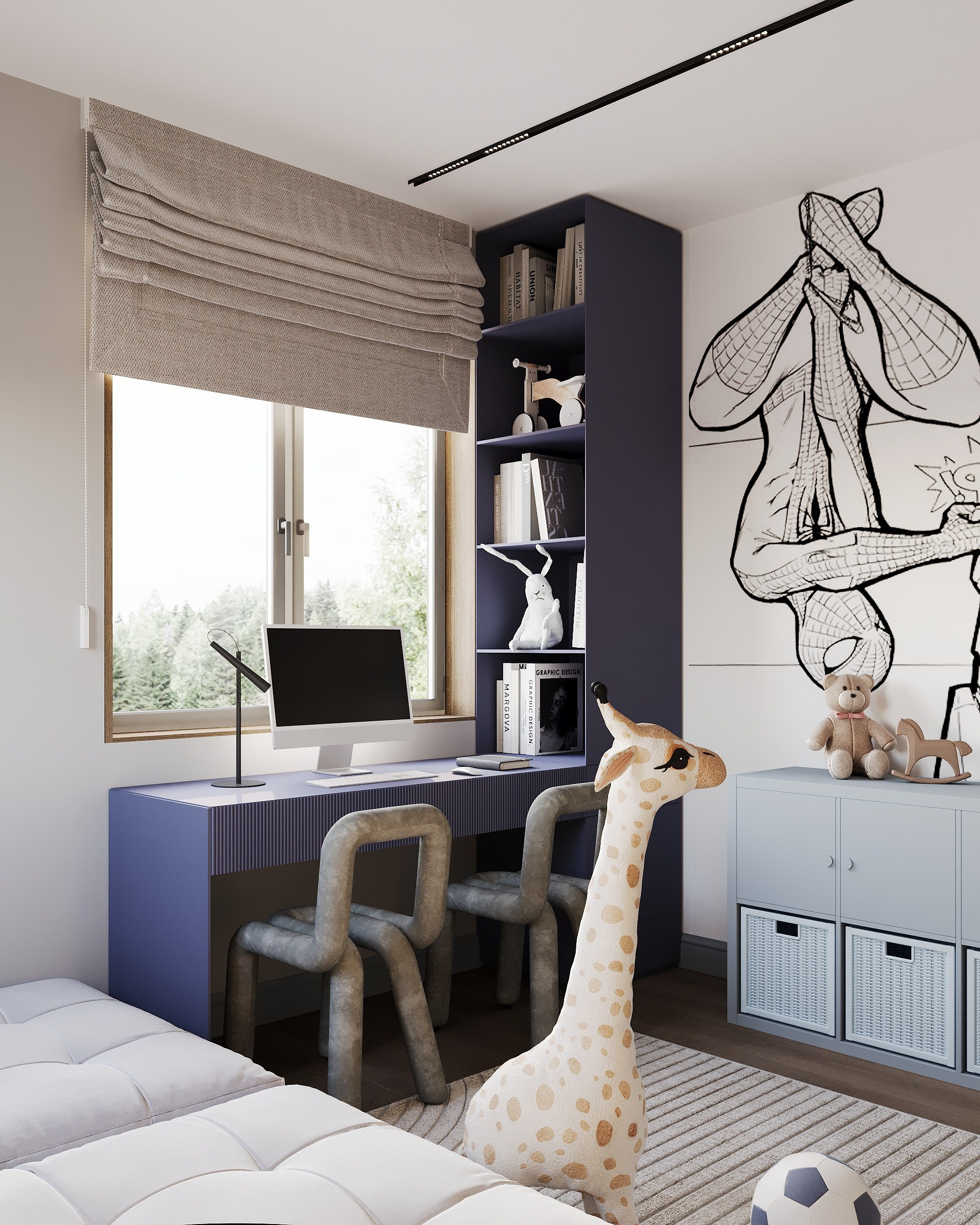 Детская и&nbsp;зал / Таунхаус /&nbsp;Пушкин / 120 кв.&nbsp;м.