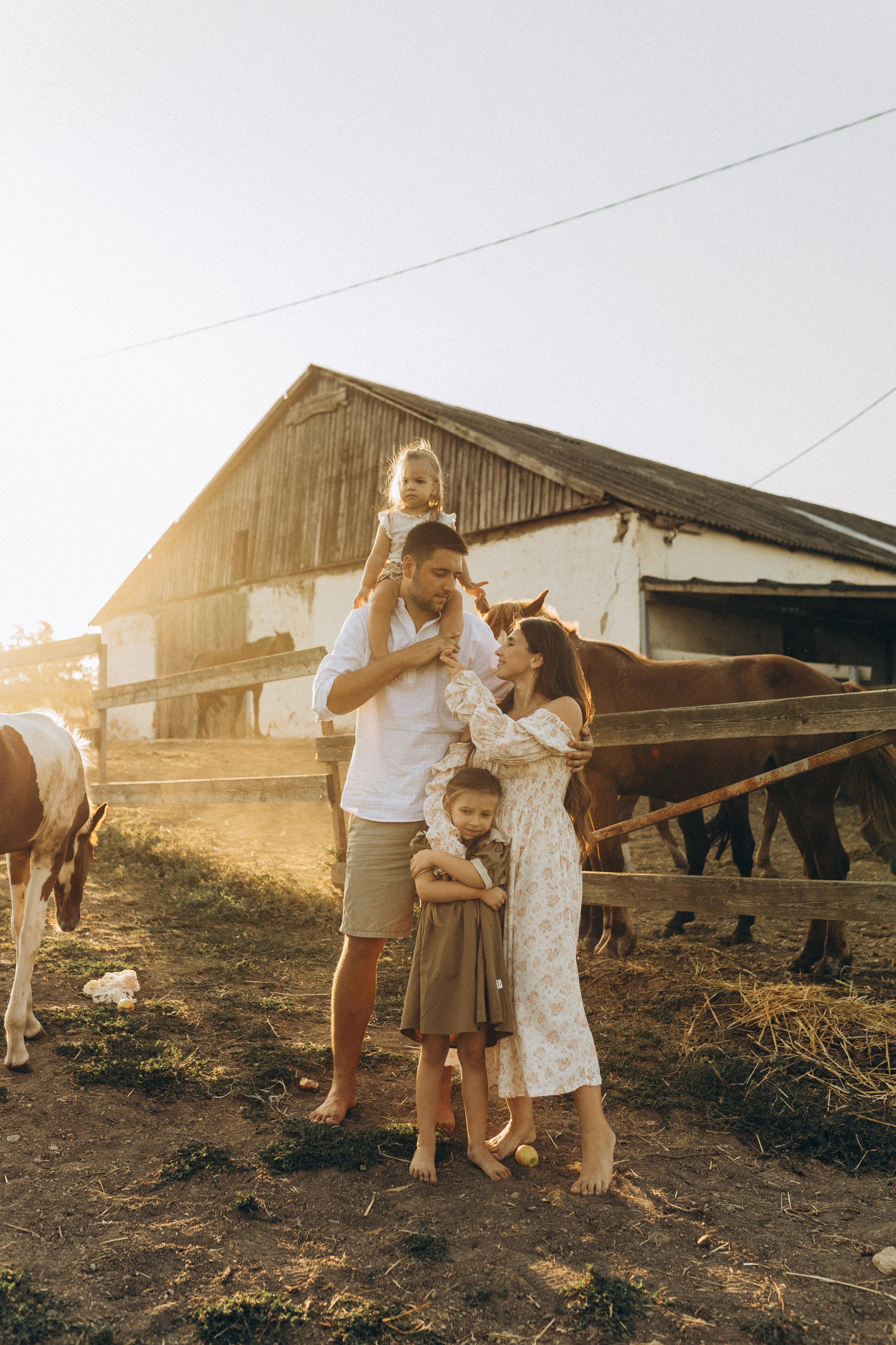 На ферме. Семейный фотограф в Новороссийске и Анапе Александра Яковлева