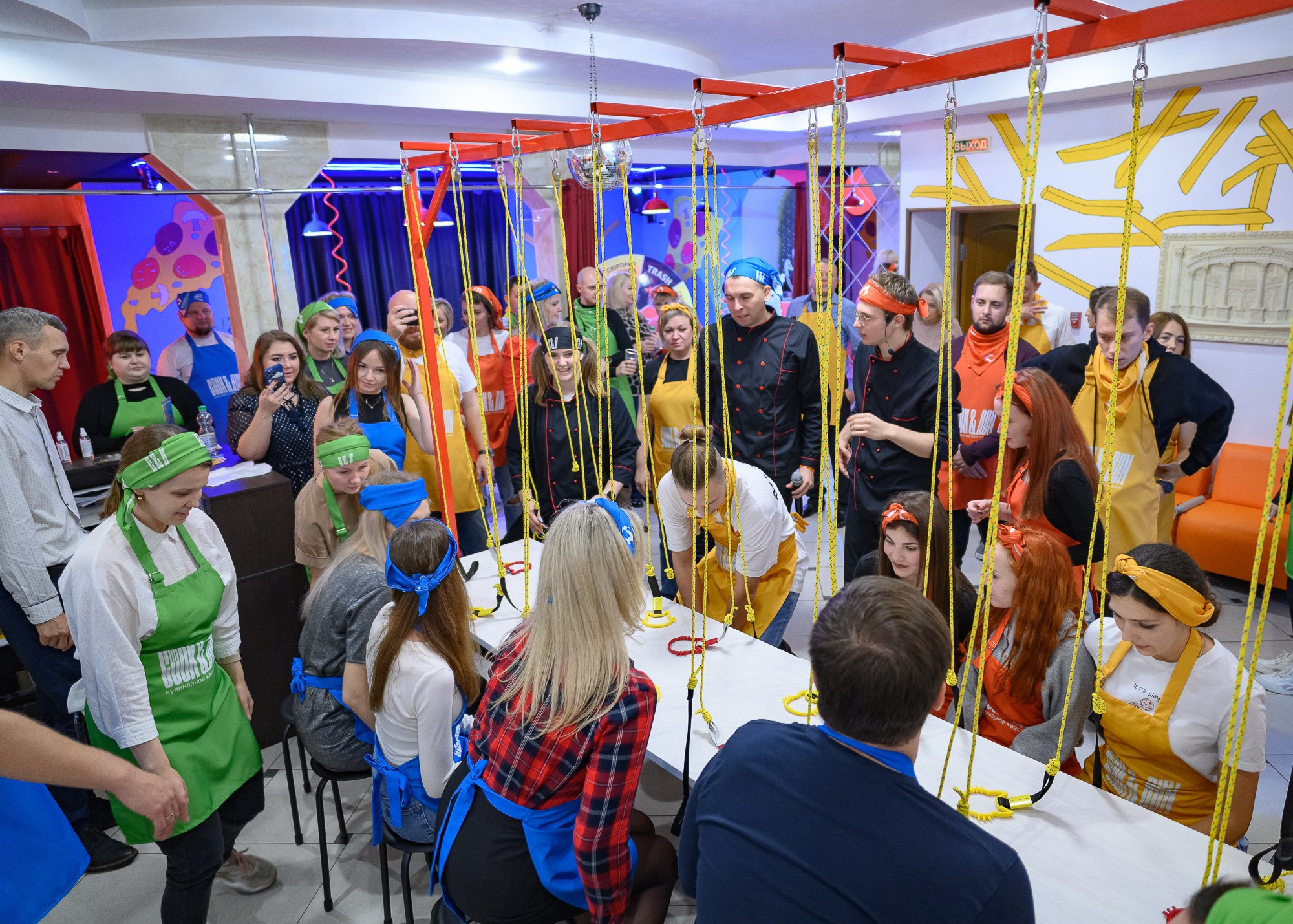 Кулинарный квест-шоу CooknRun. Фотограф Александр Данилов