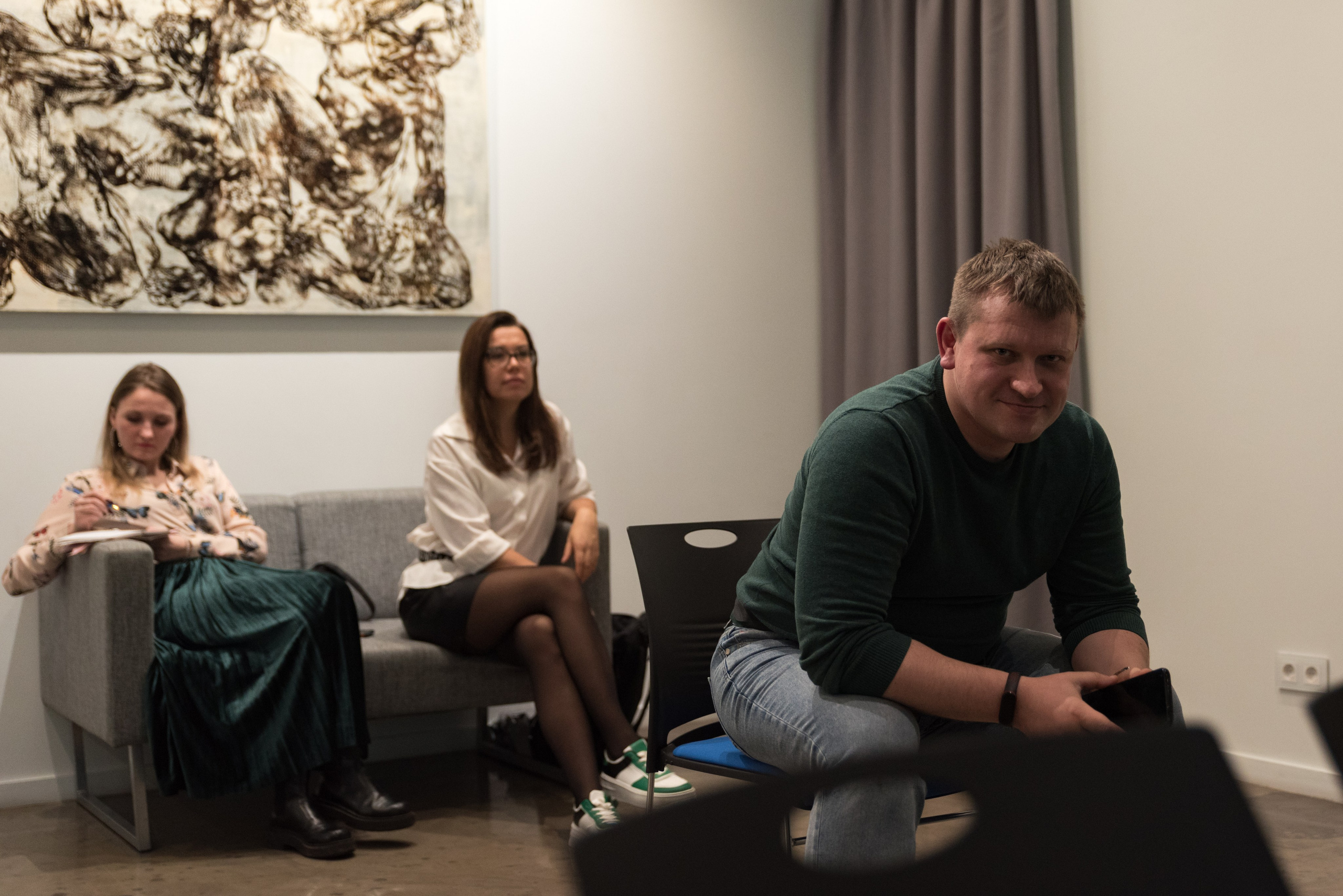 Психолог Ирина Иванова, репортаж с семинара. Фотограф в Санкт-Петербурге Виктор Кудряшов