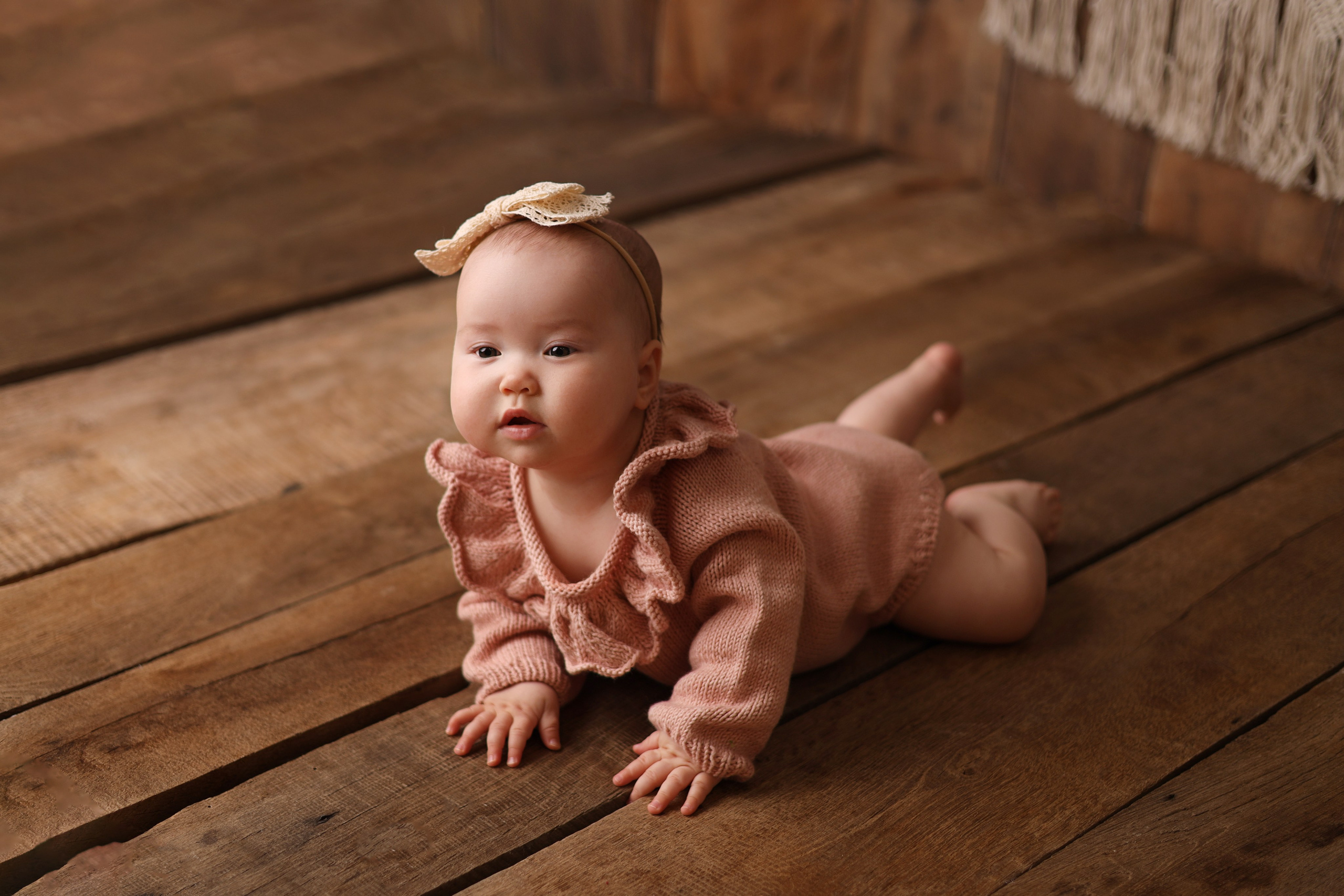 Соне 6 месцев. Фотограф новорожденных Москва. Ньюборн фотограф Москва