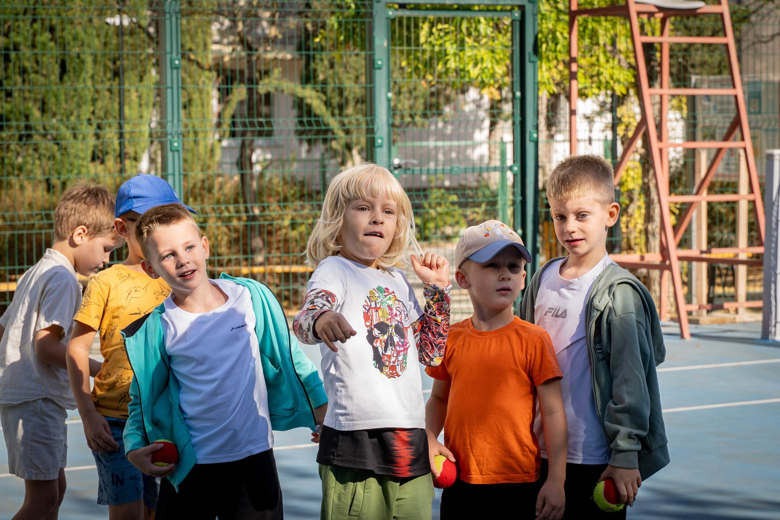 Федерация тенниса Севастополь. Малыши. Анастасия Дунаева. Фотограф в Севастополе