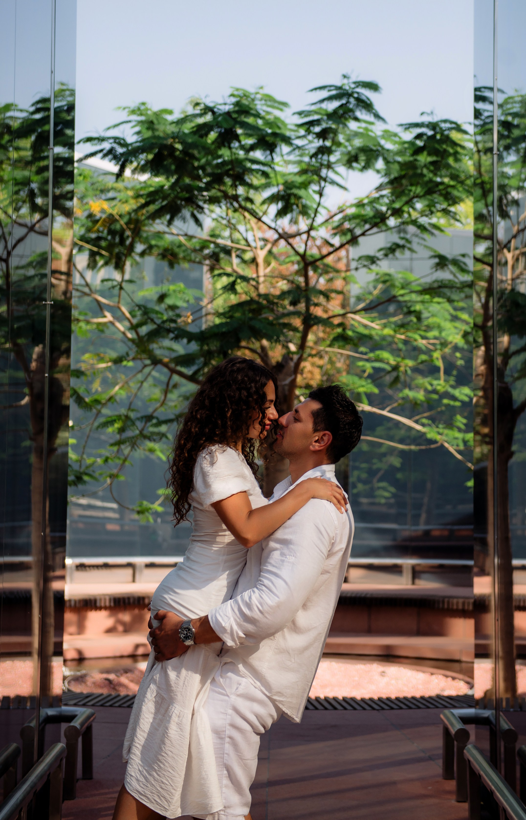 Городская прогулка для двоих. Фотограф в Москве Алёна Степутенко