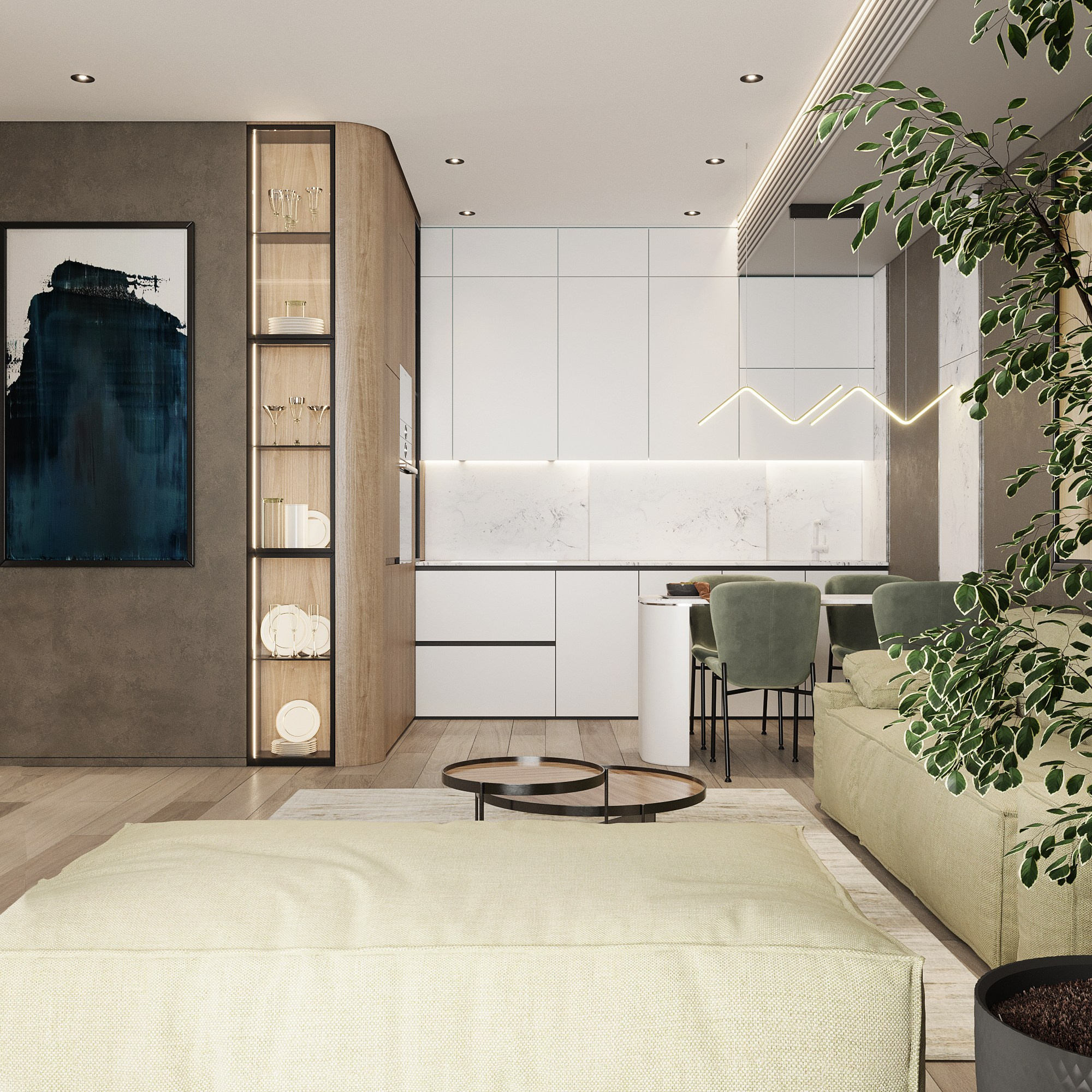 ЖК «ORION», 91 м². Room Design Studio