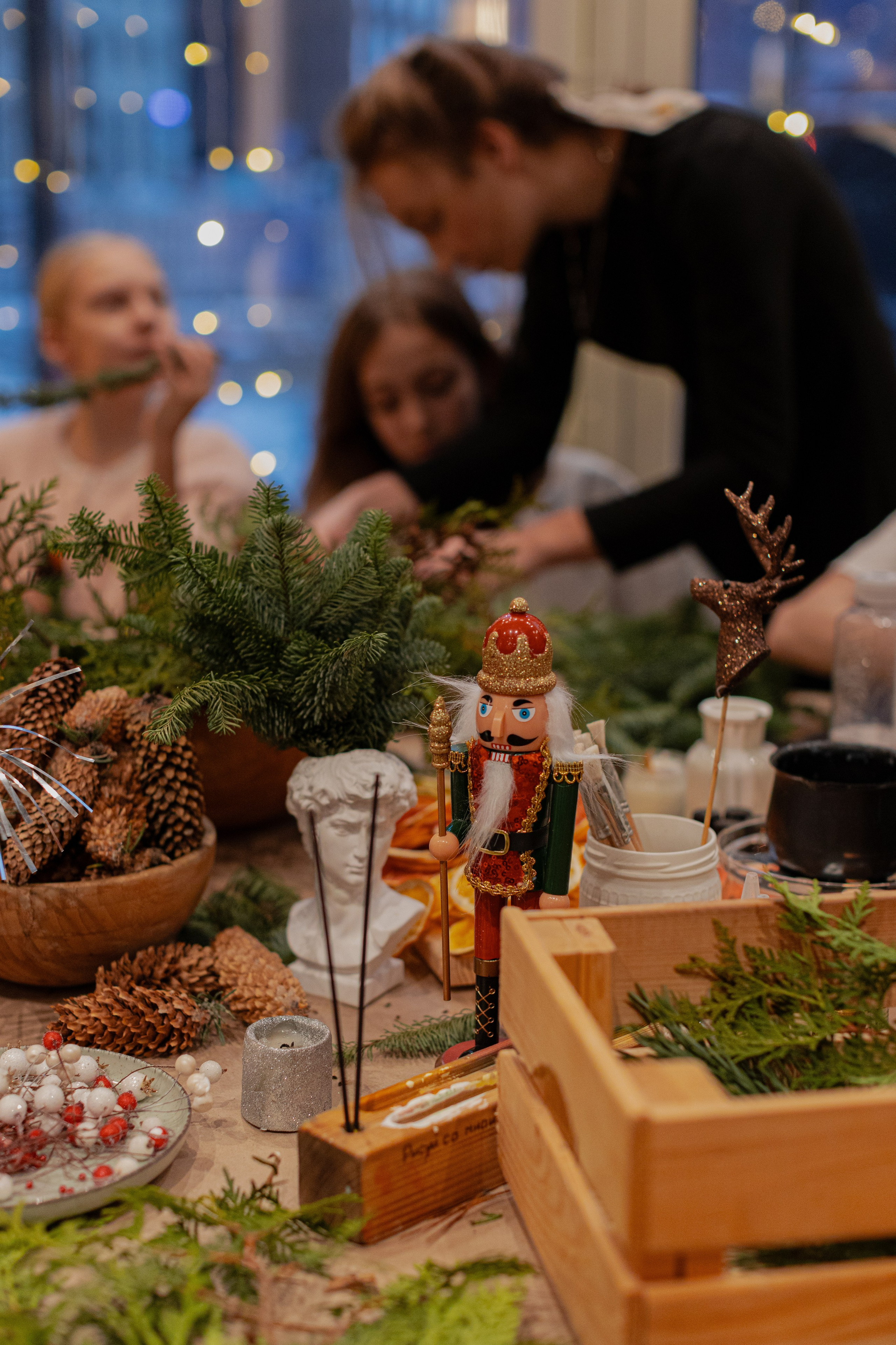 Мк Новогодний Венок. Анастасия Ракчеева Художник