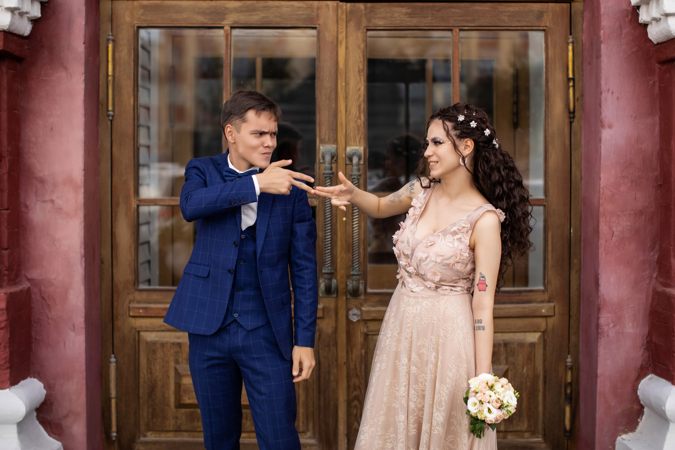 свадебная фотосессия Театр Драмы в Самаре