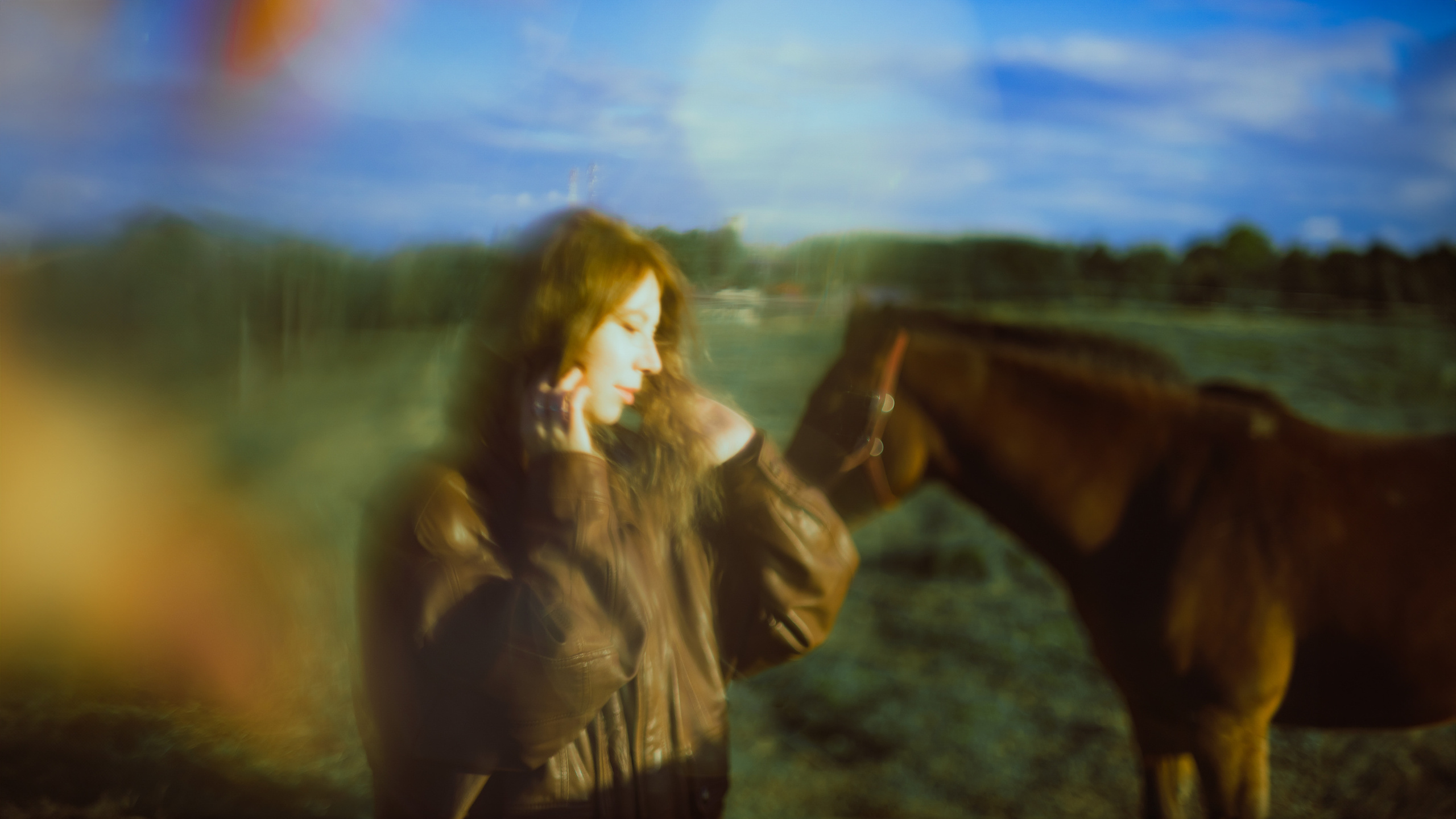 Фотосессия на свежем воздухе с лошадьми и прекрасной девушкой от Alexander Veselkov - Photographer | Alexander Veselkov - Photographer