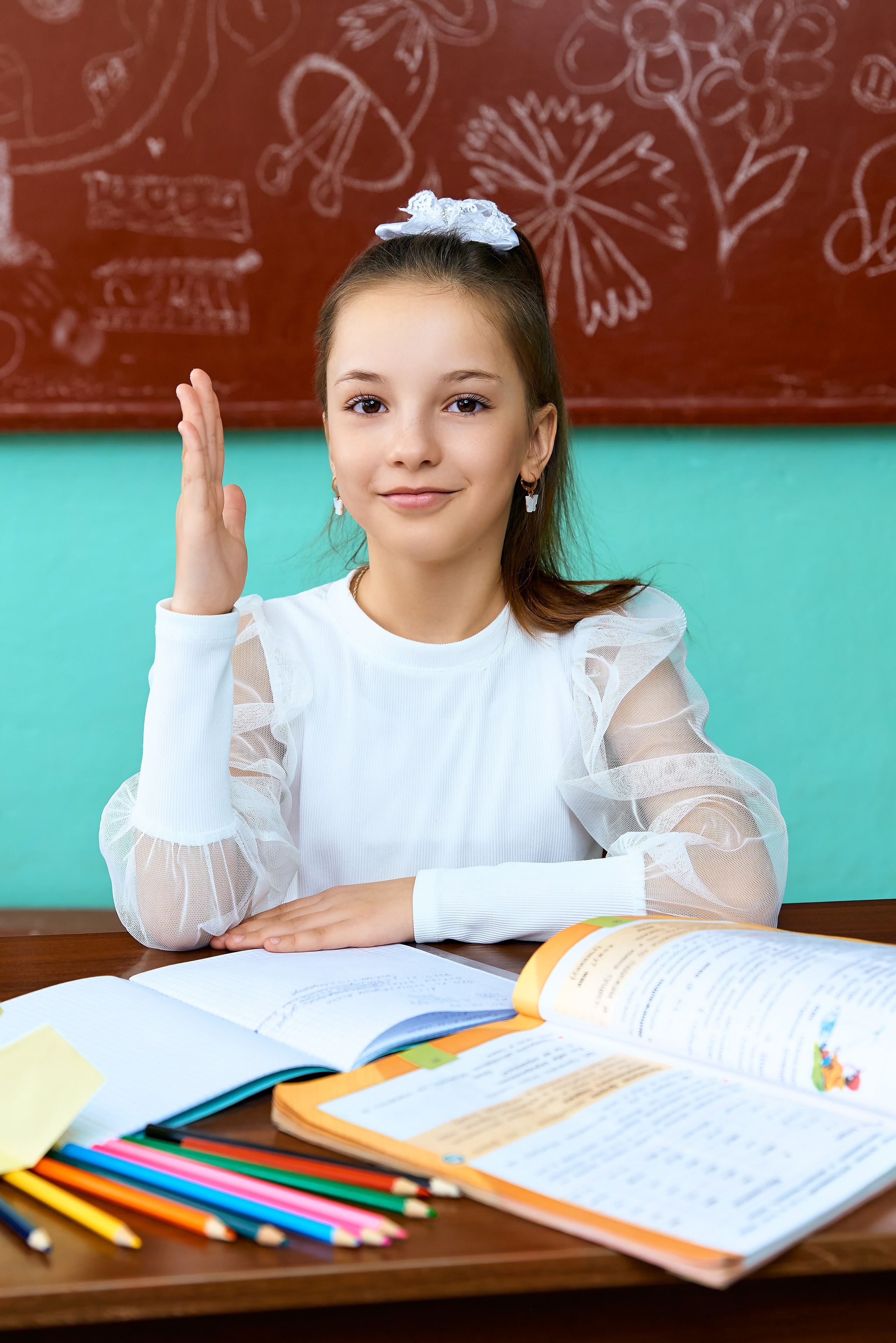 4А класс Хотынецкая СОШ выпуск 2024. Фотограф в Орле Павел Черкасов