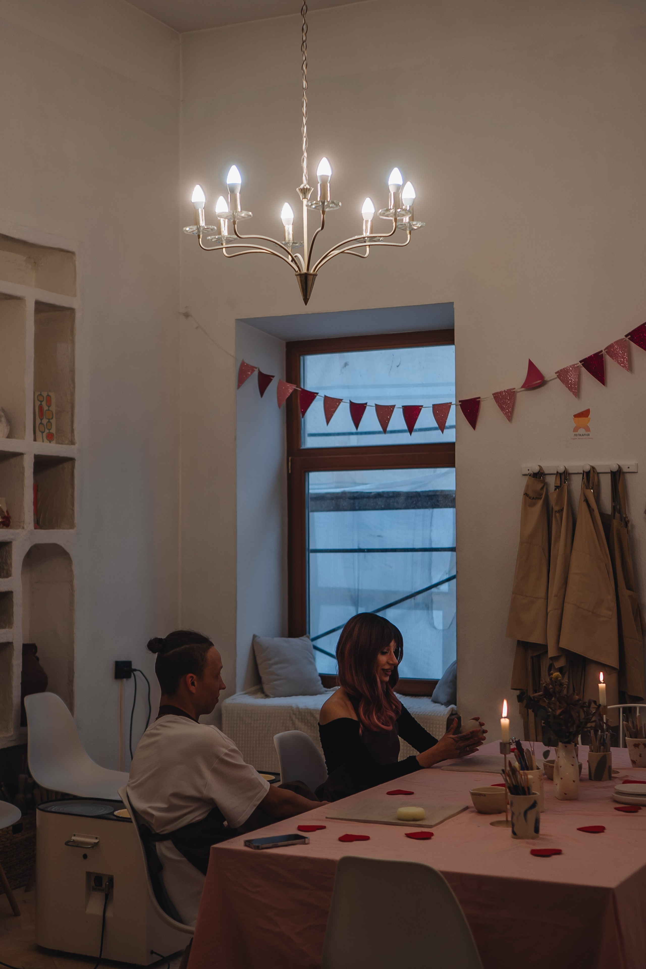 СВИДАНИЕ В ГОНЧАРНОЙ МАСТЕРСКОЙ. Профессиональный фотограф, Санкт-Петербург — Виктория Богомолова