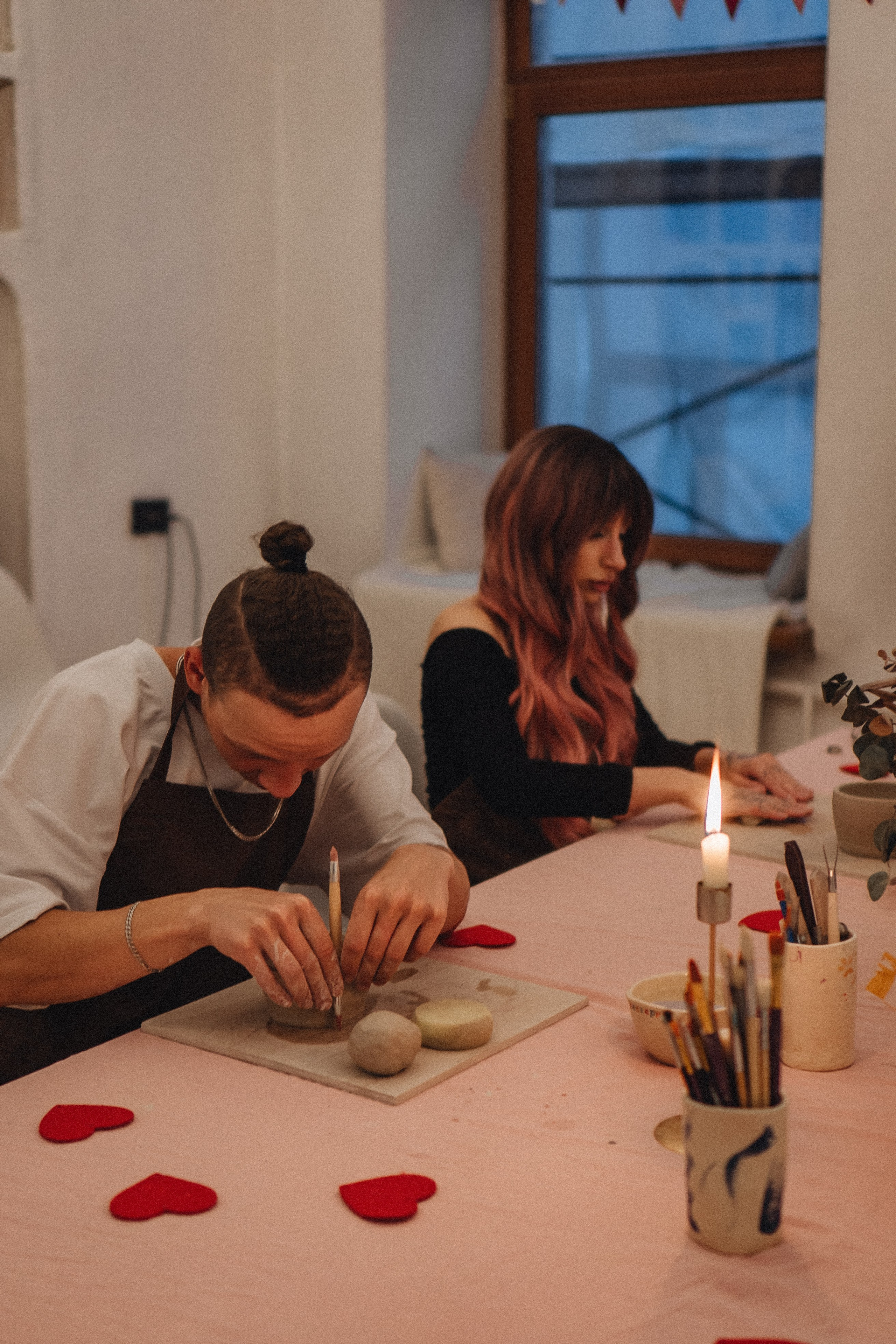 СВИДАНИЕ В ГОНЧАРНОЙ МАСТЕРСКОЙ. Профессиональный фотограф, Санкт-Петербург — Виктория Богомолова