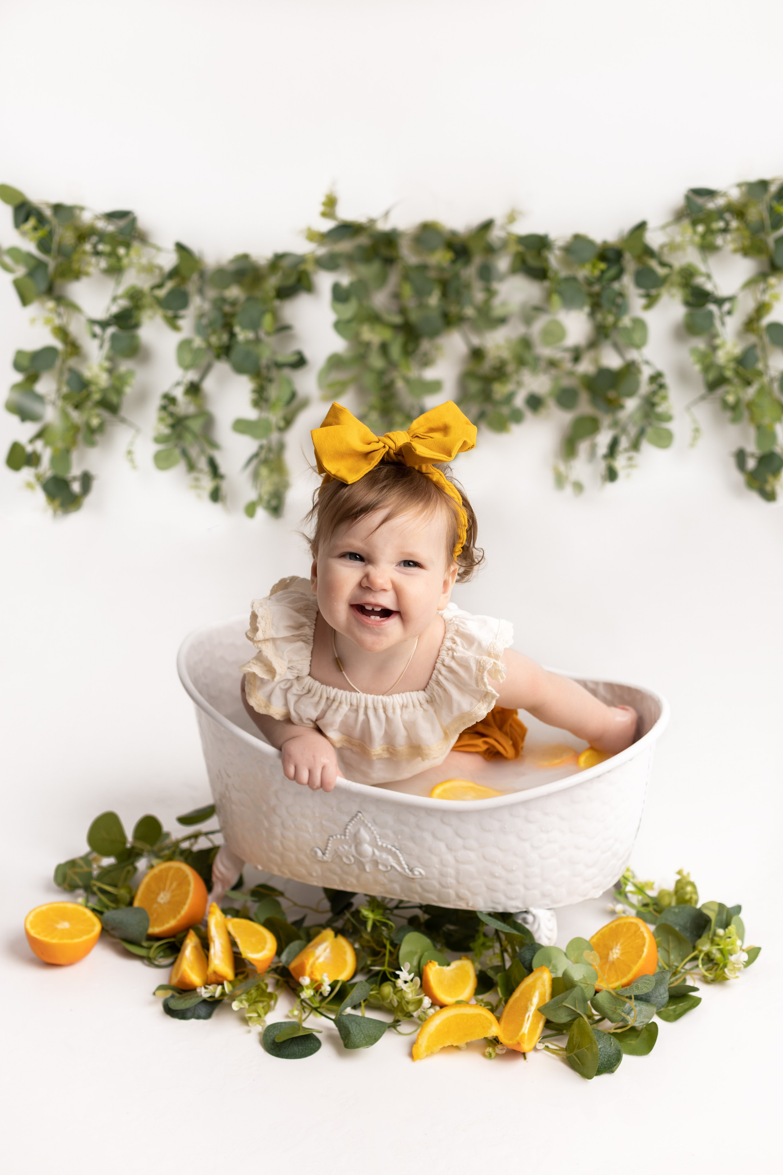 Фотосессия к первому дню рождения. Фотограф новорожденных, детский фотограф в г. Оренбурге Екатерина Козлова