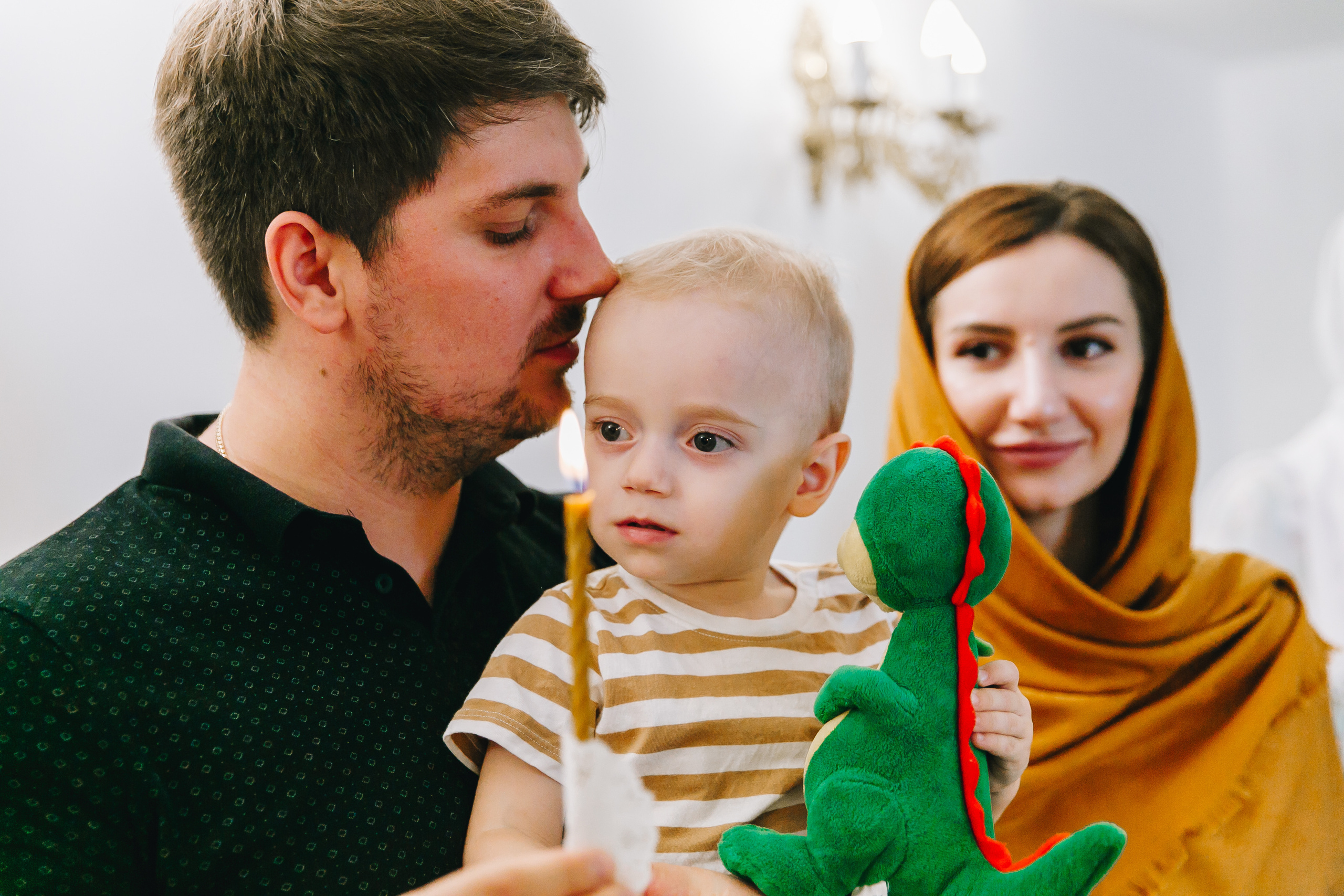 Крещение Льва, Симеоно-Верхотурский храм, г. Уфа. Семейные и детские съемки в Уфе