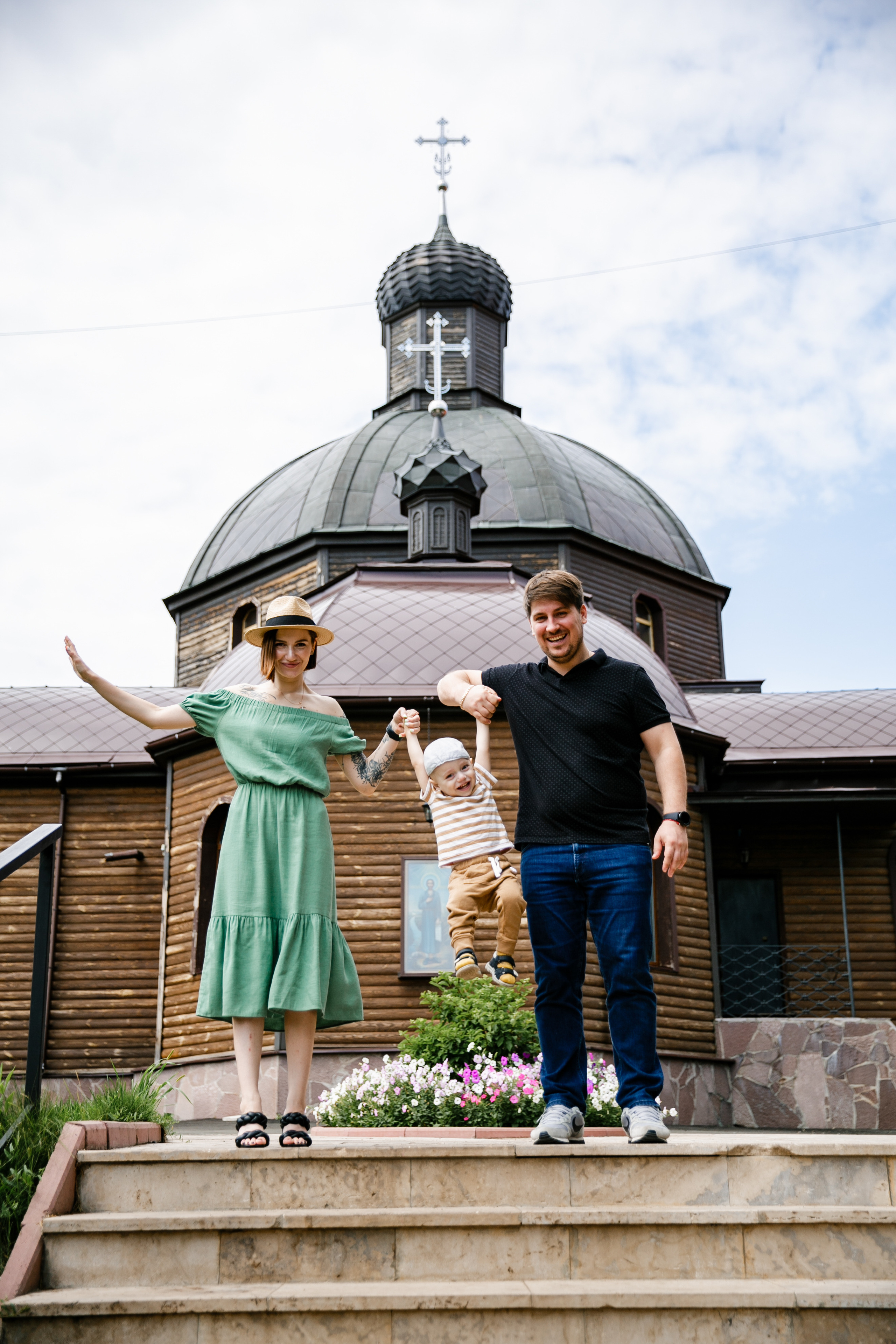 Крещение Льва, Симеоно-Верхотурский храм, г. Уфа. Семейные и детские съемки в Уфе
