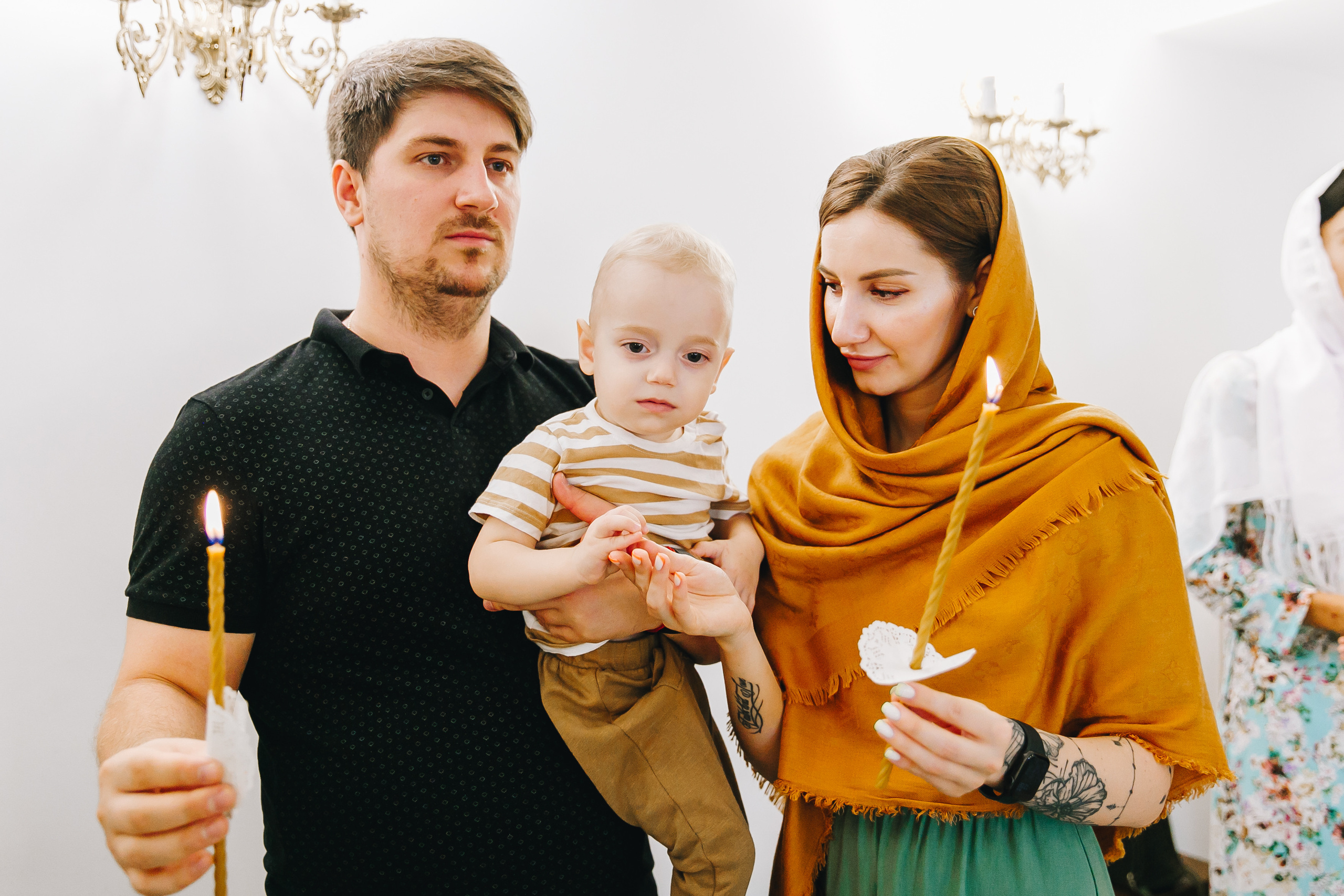 Крещение Льва, Симеоно-Верхотурский храм, г. Уфа. Семейные и детские съемки в Уфе