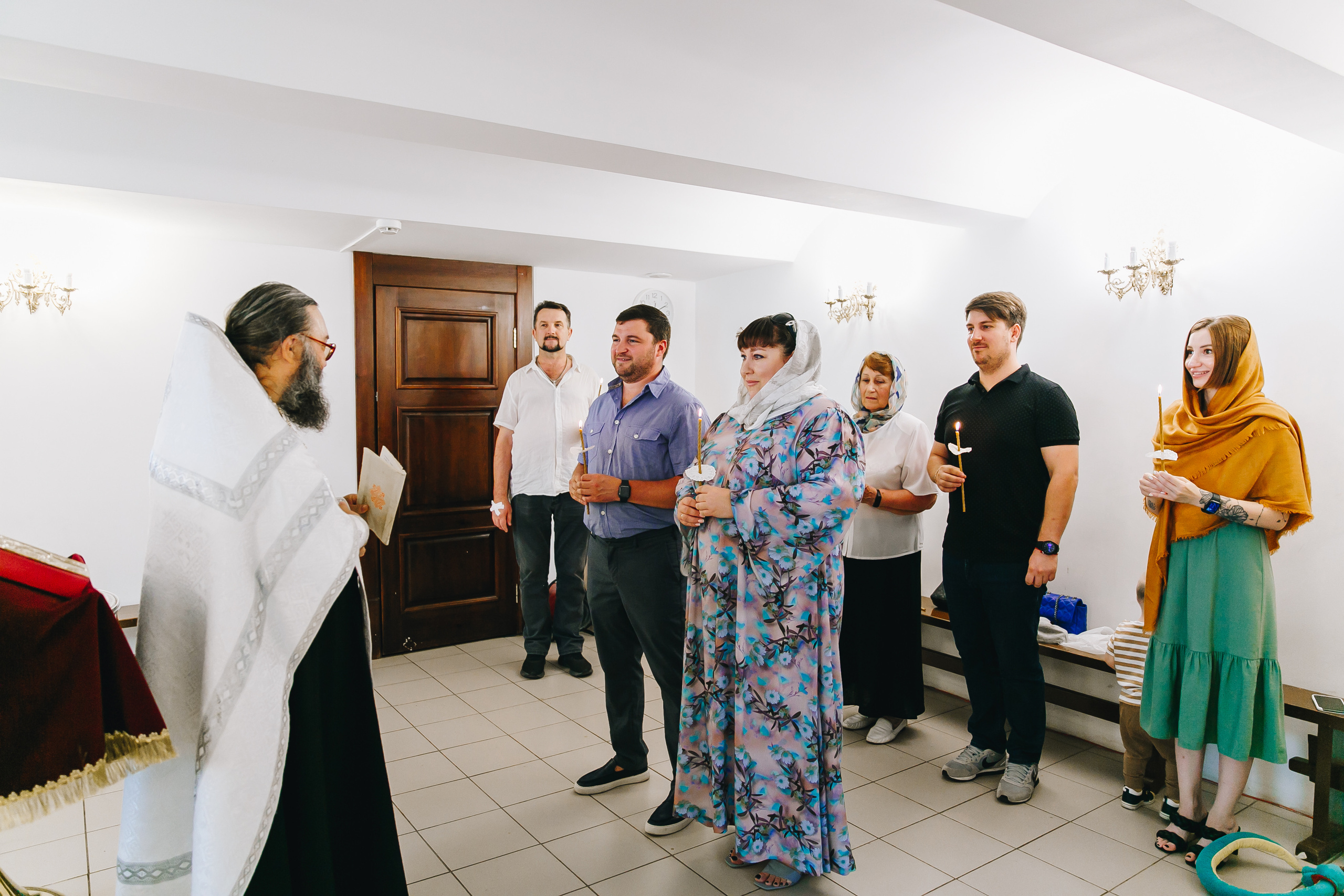 Крещение Льва, Симеоно-Верхотурский храм, г. Уфа. Семейные и детские съемки в Уфе