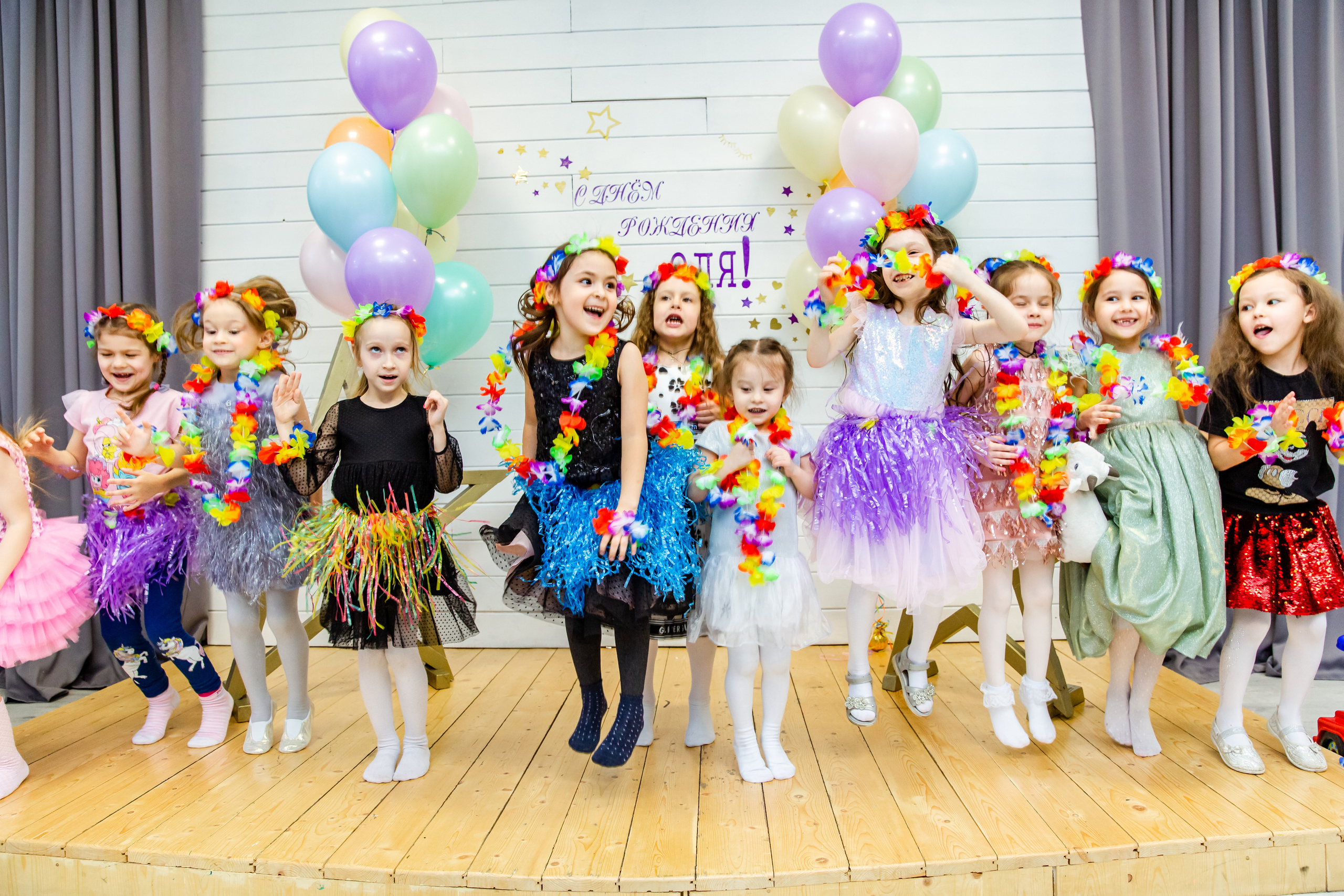 День рождения Оли. Студия StarLoft. Семейные и детские съемки в Уфе