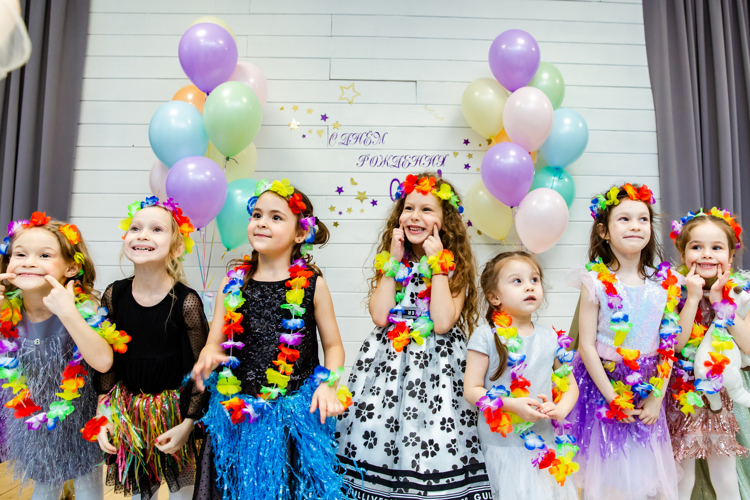 День рождения Оли. Студия StarLoft. Семейные и детские съемки в Уфе