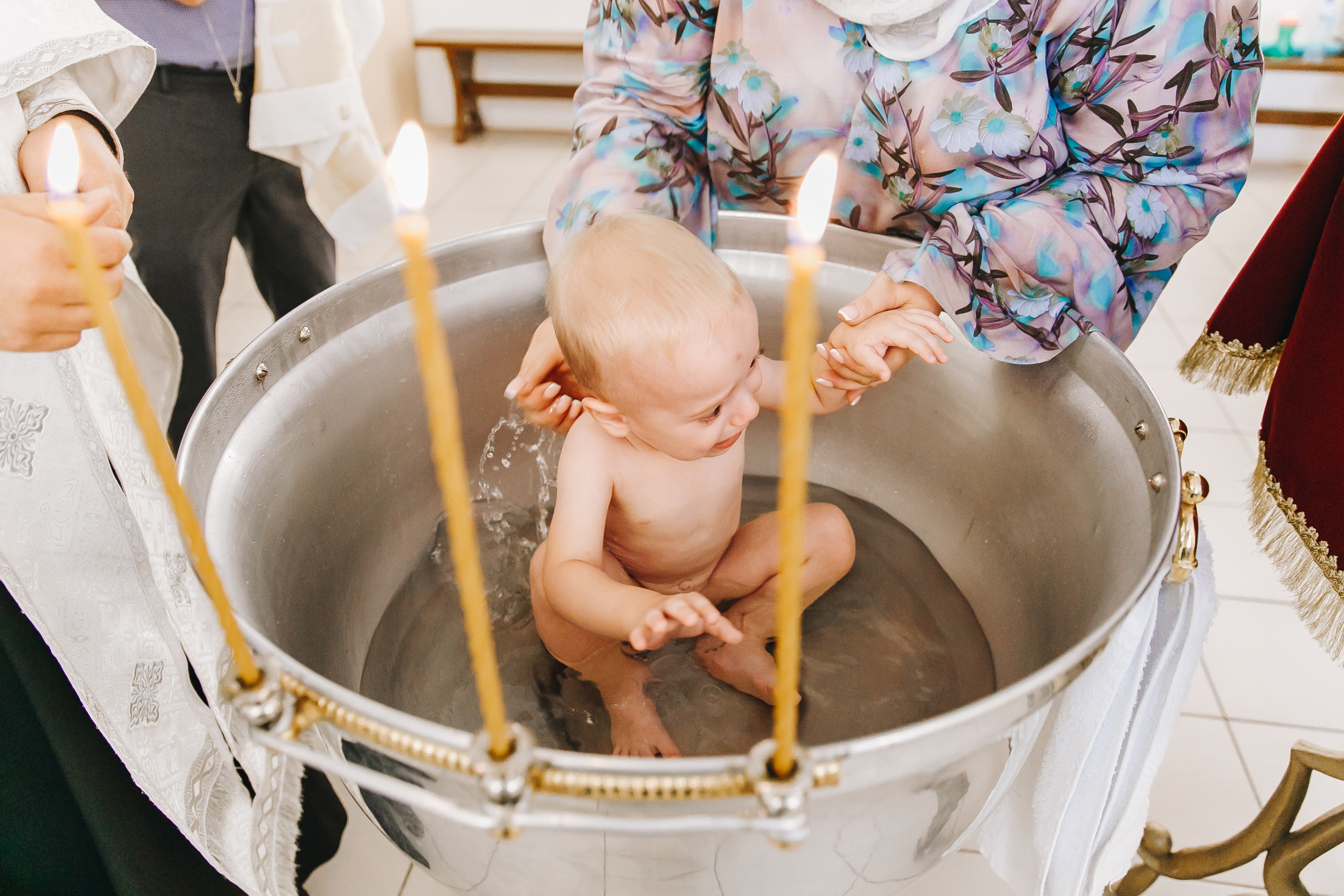 Крещение Льва, Симеоно-Верхотурский храм, г. Уфа. Семейные и детские съемки в Уфе