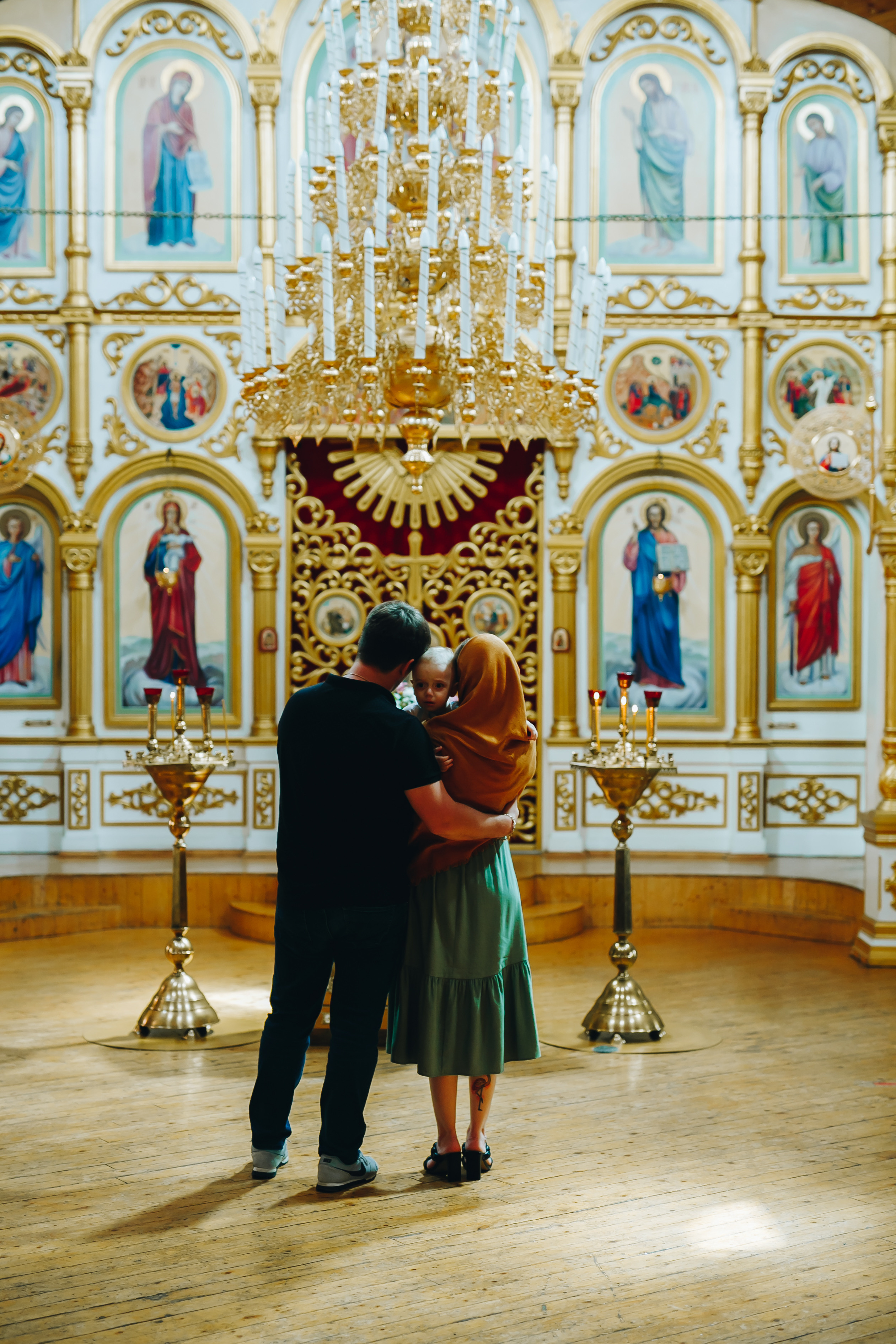 Крещение Льва, Симеоно-Верхотурский храм, г. Уфа. Семейные и детские съемки в Уфе