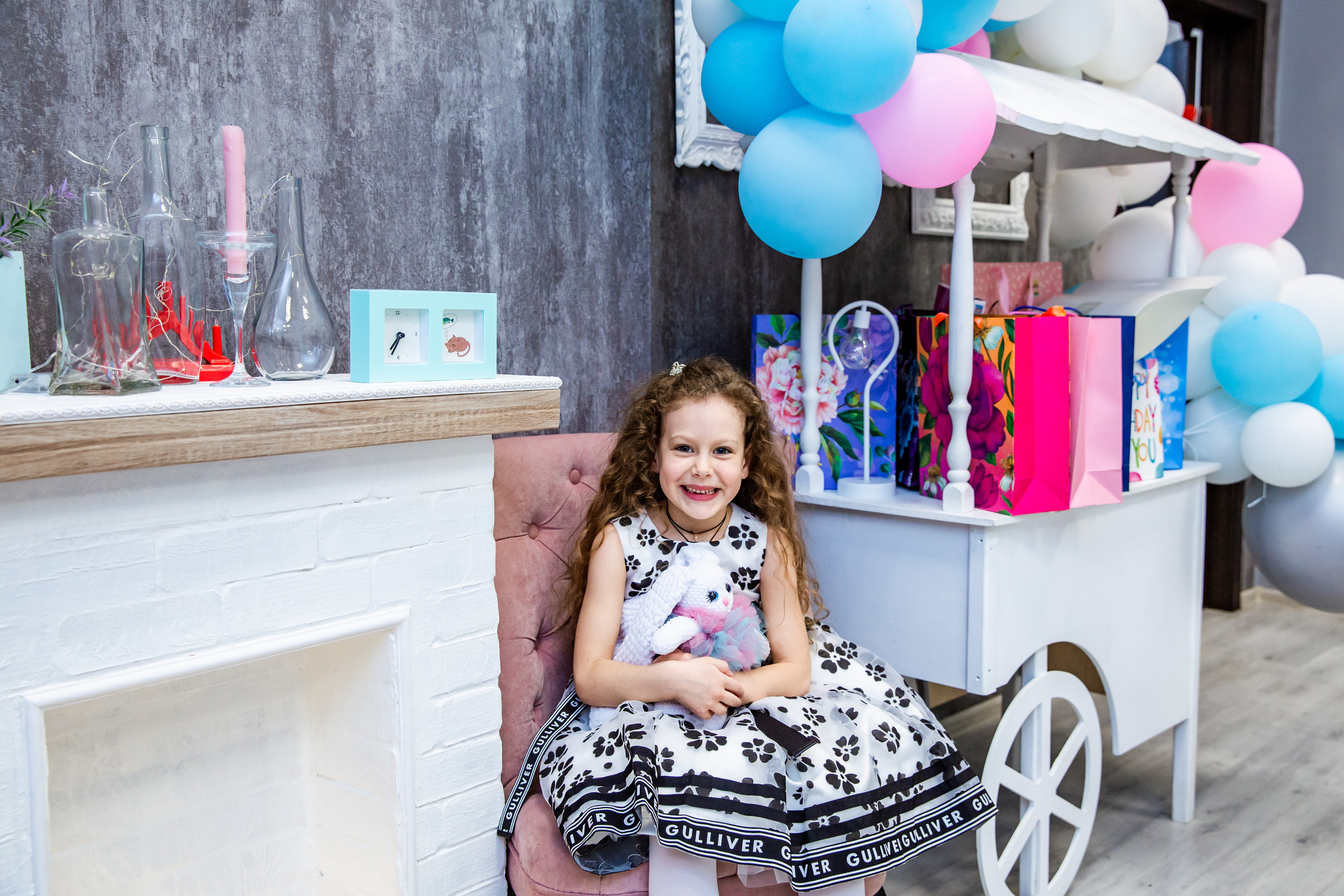 День рождения Оли. Студия StarLoft. Семейные и детские съемки в Уфе