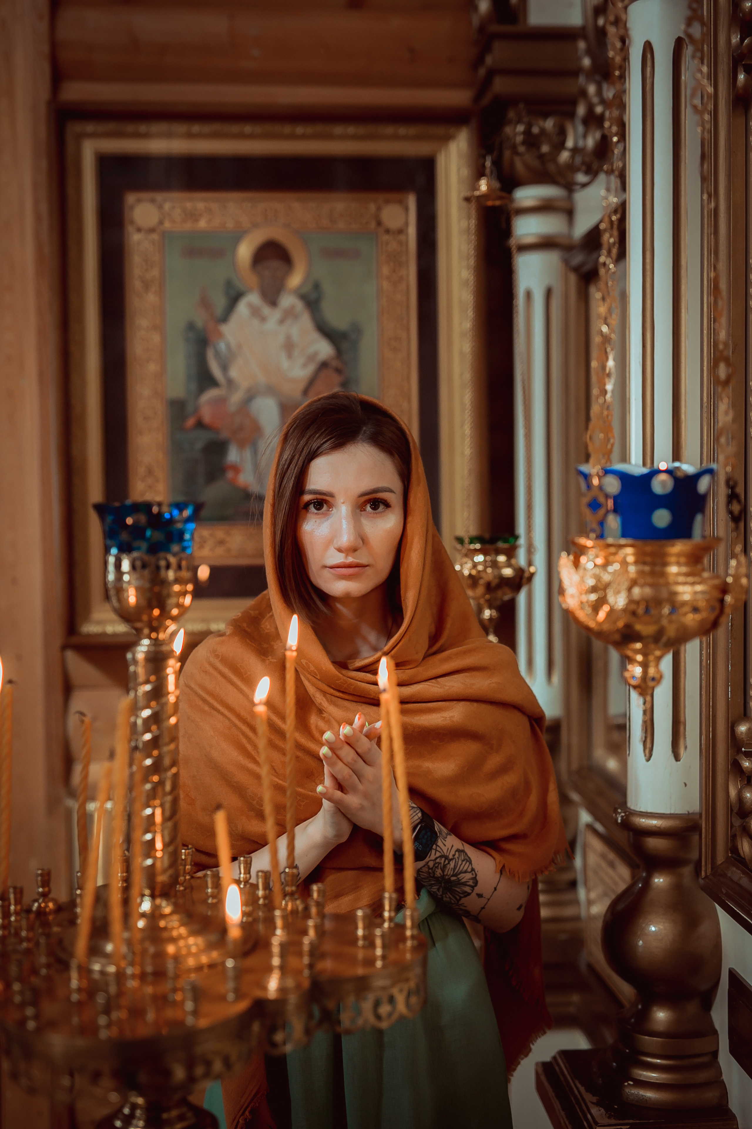 Крещение Льва, Симеоно-Верхотурский храм, г. Уфа. Семейные и детские съемки в Уфе