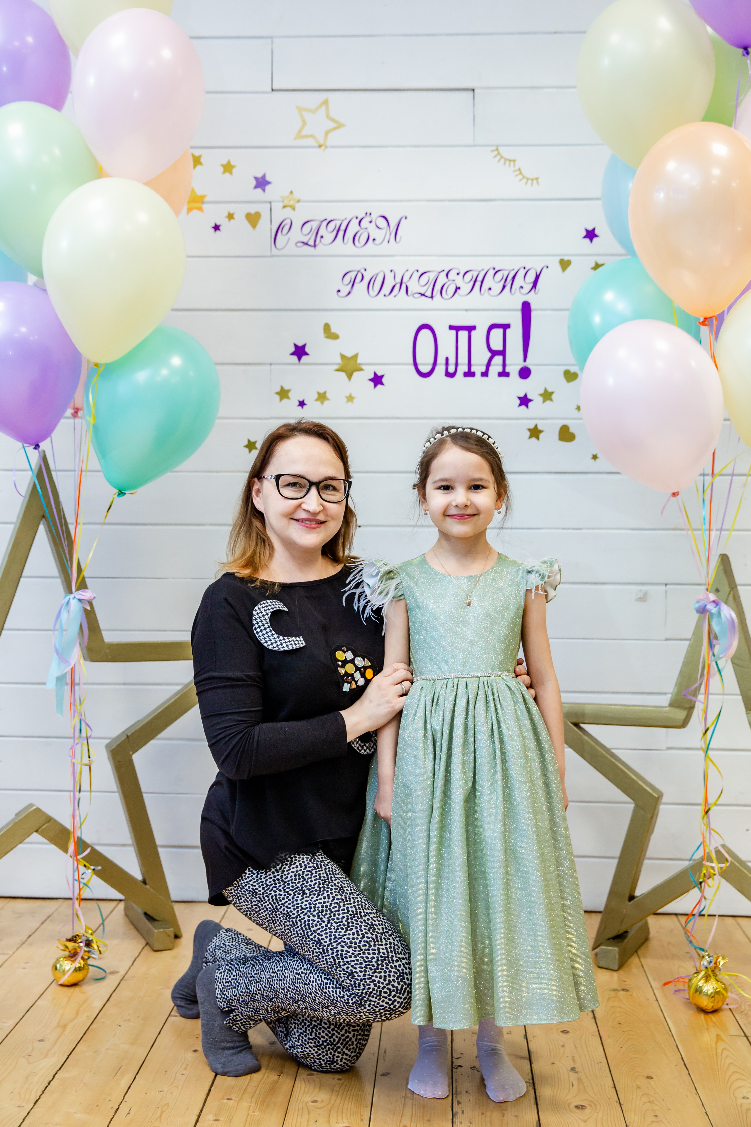 День рождения Оли. Студия StarLoft. Семейные и детские съемки в Уфе