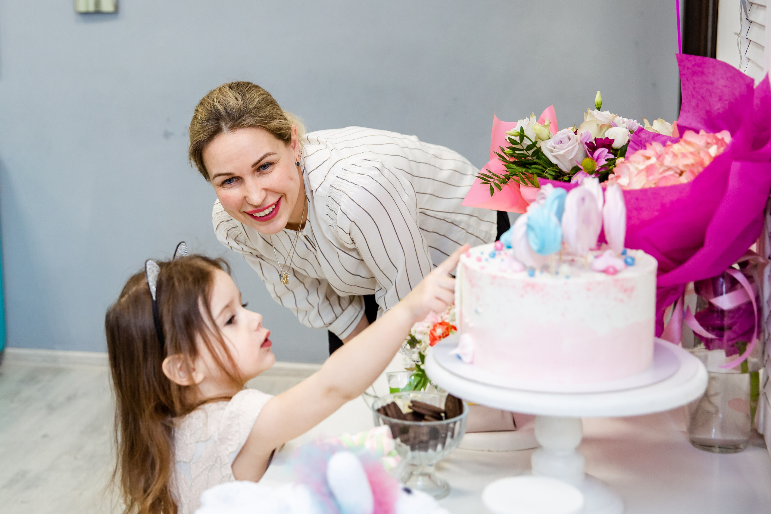 День рождения Оли. Студия StarLoft. Семейные и детские съемки в Уфе