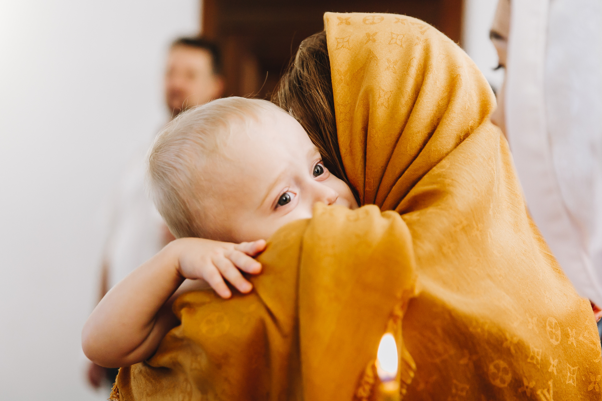 Крещение Льва, Симеоно-Верхотурский храм, г. Уфа. Семейные и детские съемки в Уфе