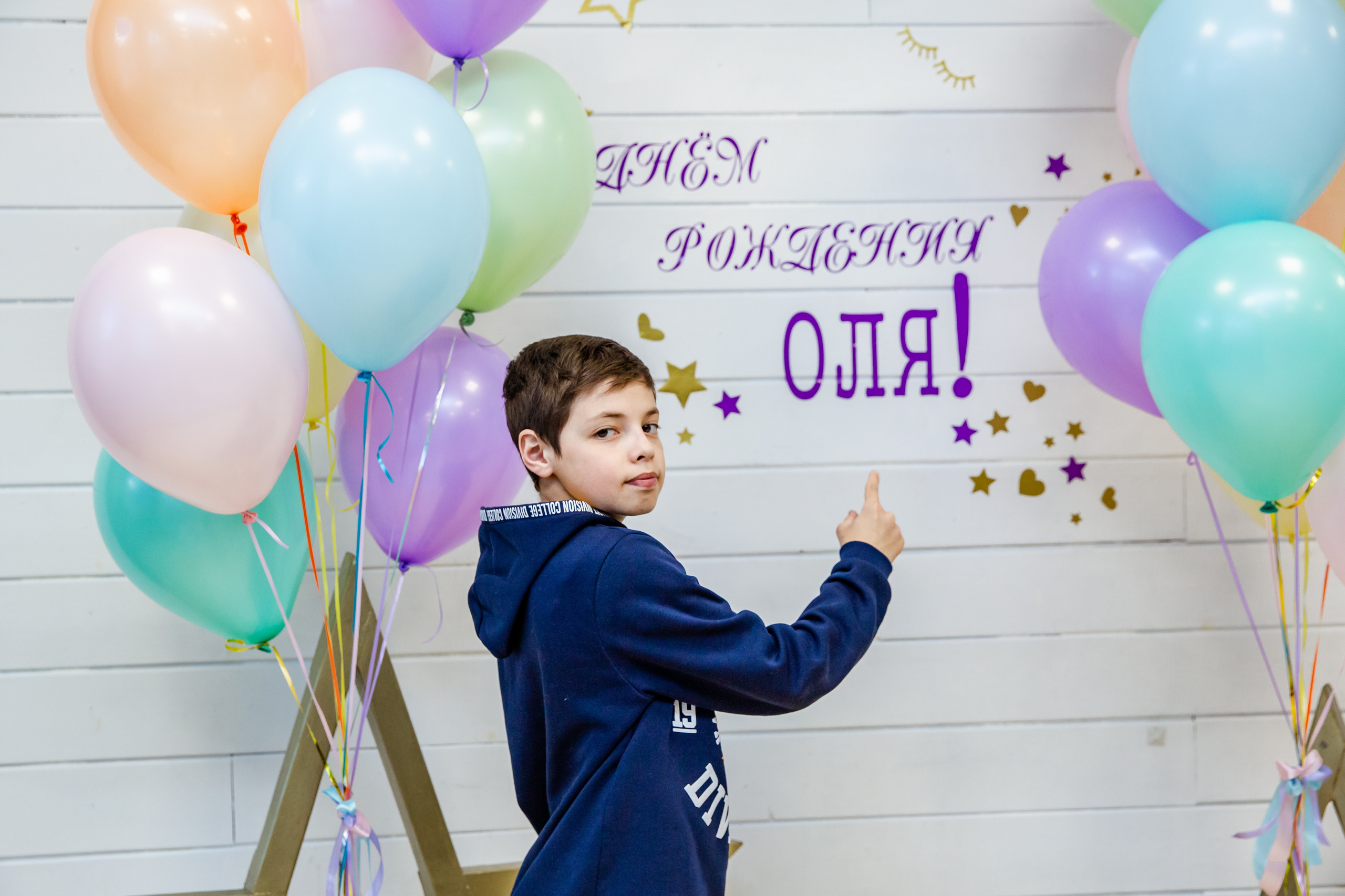 День рождения Оли. Студия StarLoft. Семейные и детские съемки в Уфе