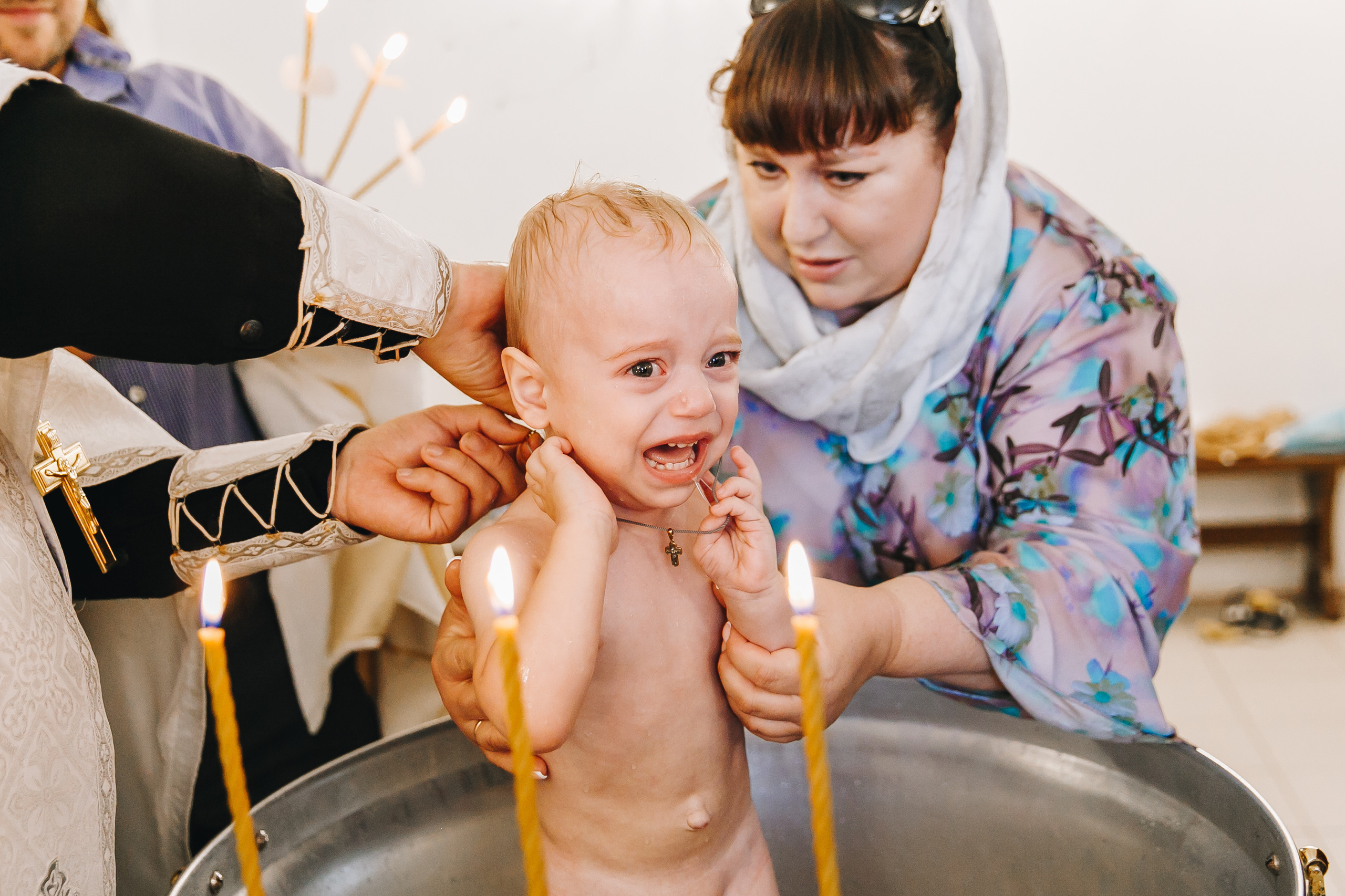 Крещение Льва, Симеоно-Верхотурский храм, г. Уфа. Семейные и детские съемки в Уфе