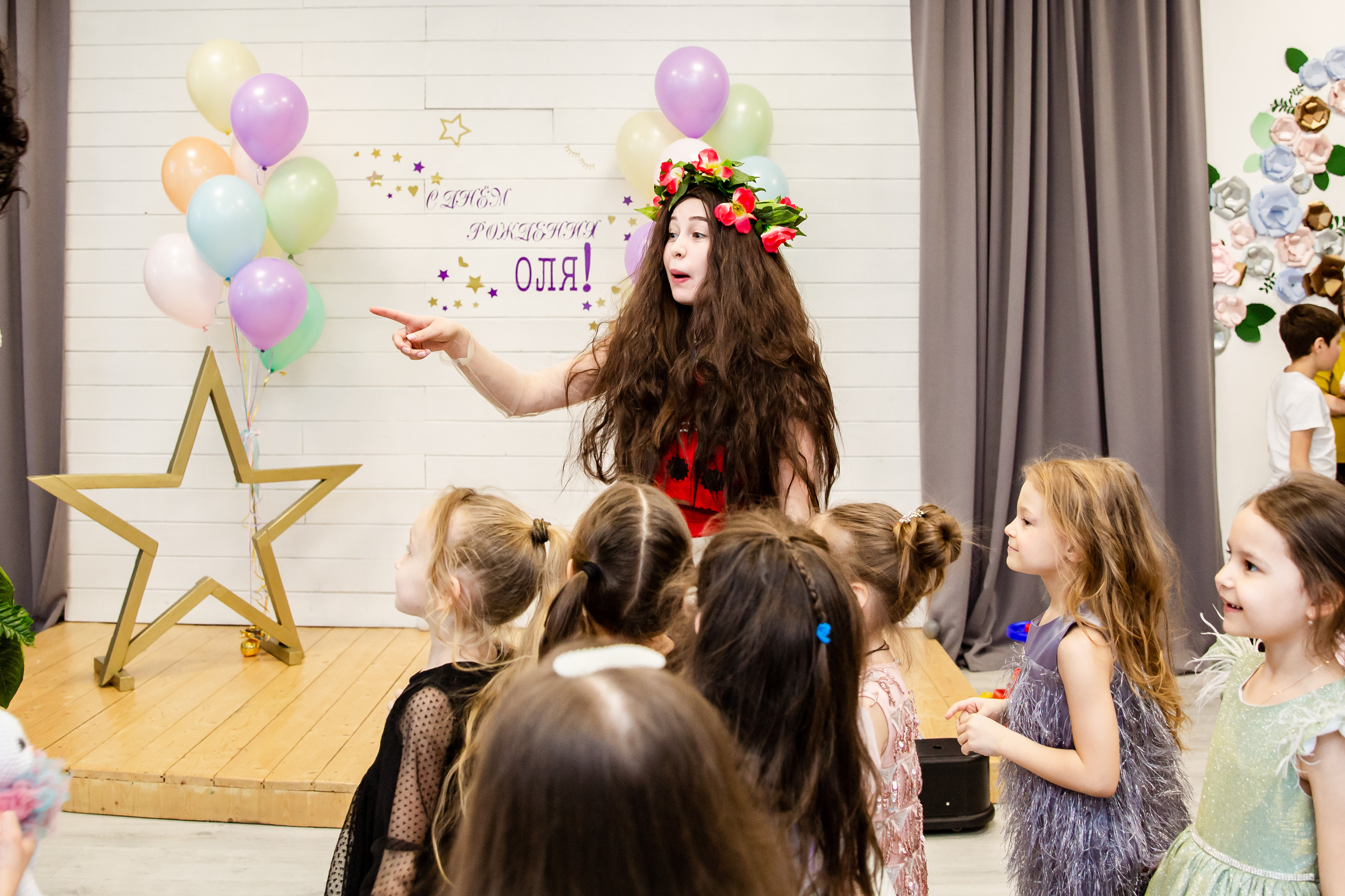 День рождения Оли. Студия StarLoft. Семейные и детские съемки в Уфе