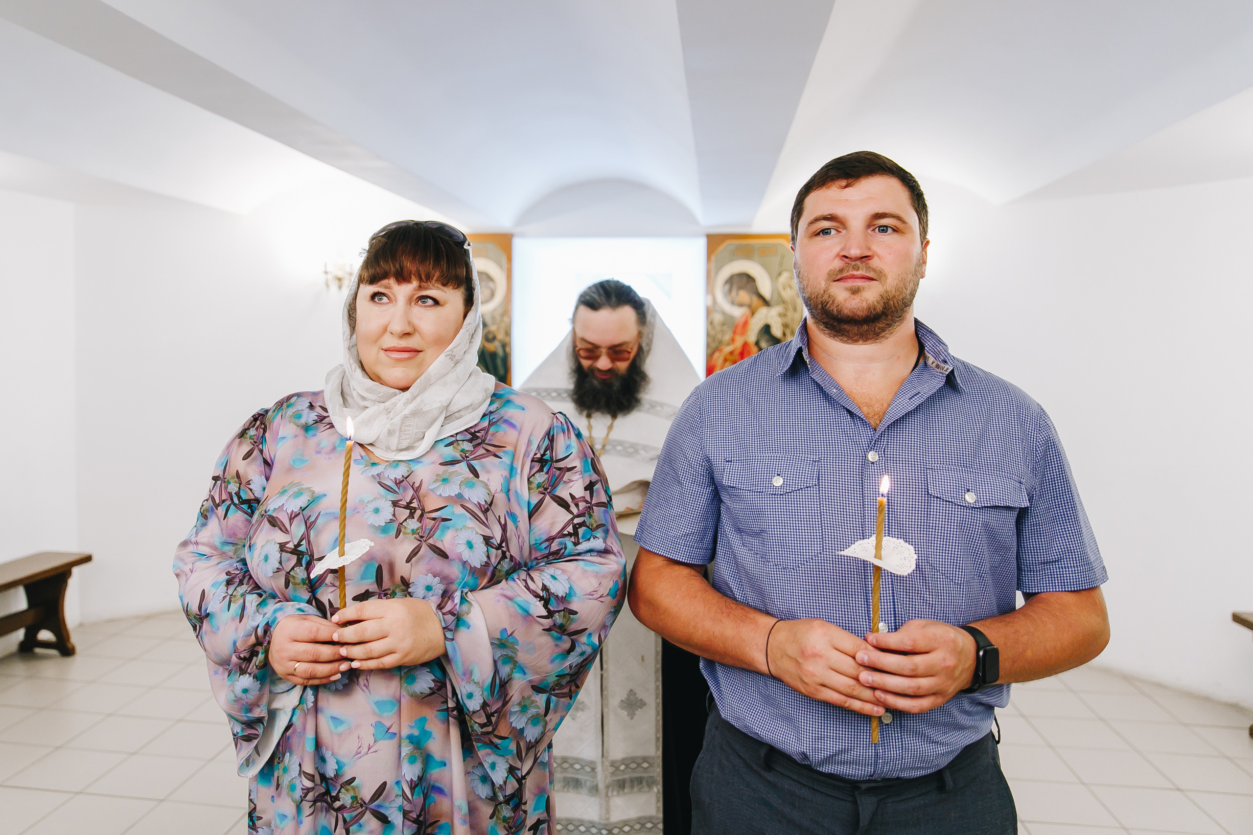 Крещение Льва, Симеоно-Верхотурский храм, г. Уфа. Семейные и детские съемки в Уфе