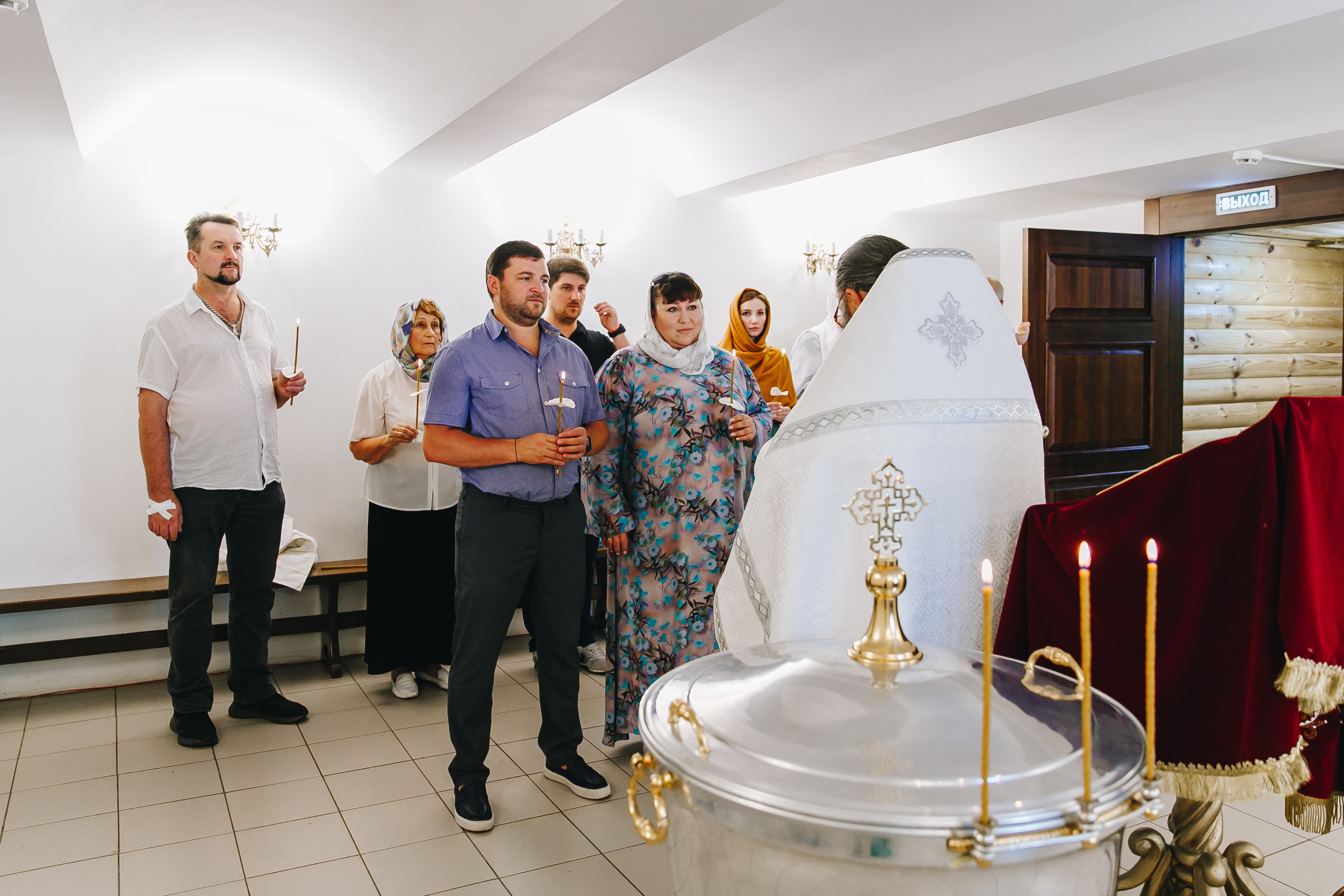 Крещение Льва, Симеоно-Верхотурский храм, г. Уфа. Семейные и детские съемки в Уфе