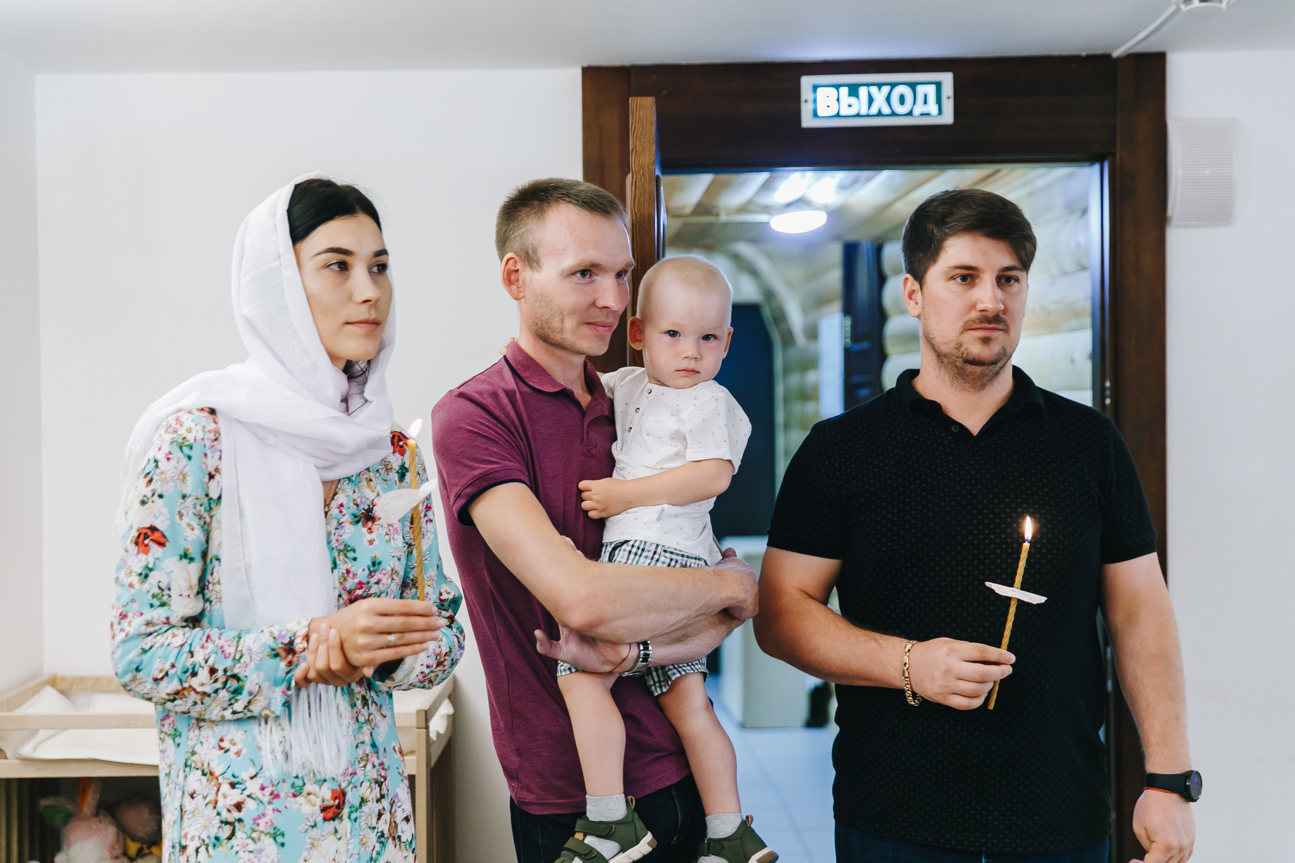 Крещение Льва, Симеоно-Верхотурский храм, г. Уфа. Семейные и детские съемки в Уфе