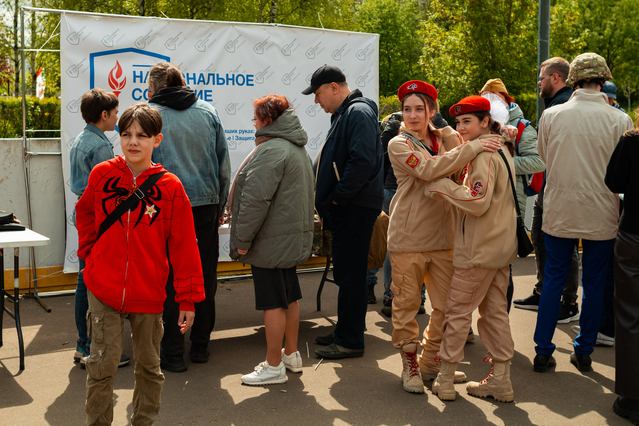 Репортаж с 9 мая 2025 года, День Победы! ВАО Москва. Фотограф Илья Варакин