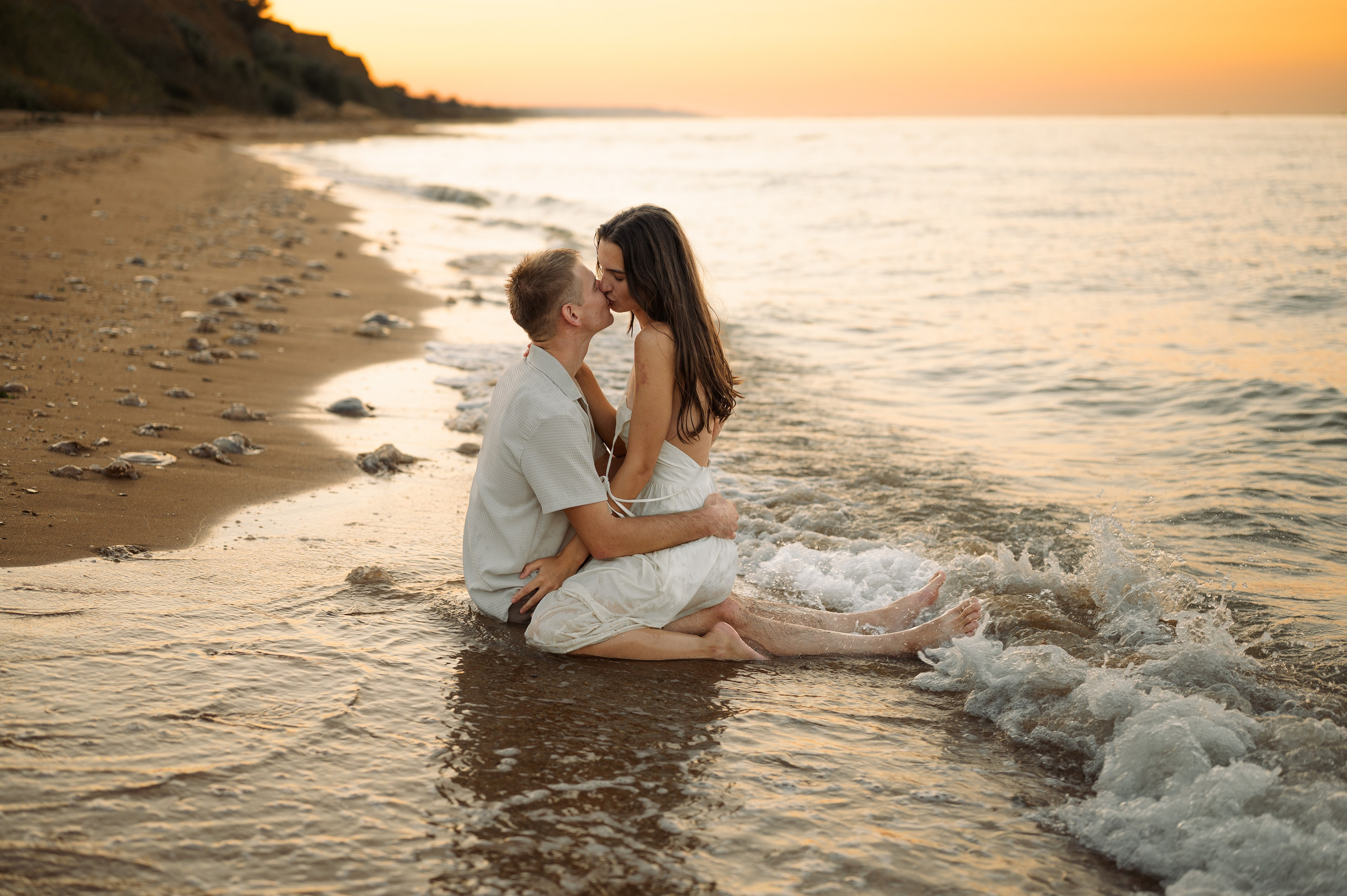 Предсвадебная съёмка на море🌊. Свадебный и семейный фотограф в Краснодаре Алина Мельник