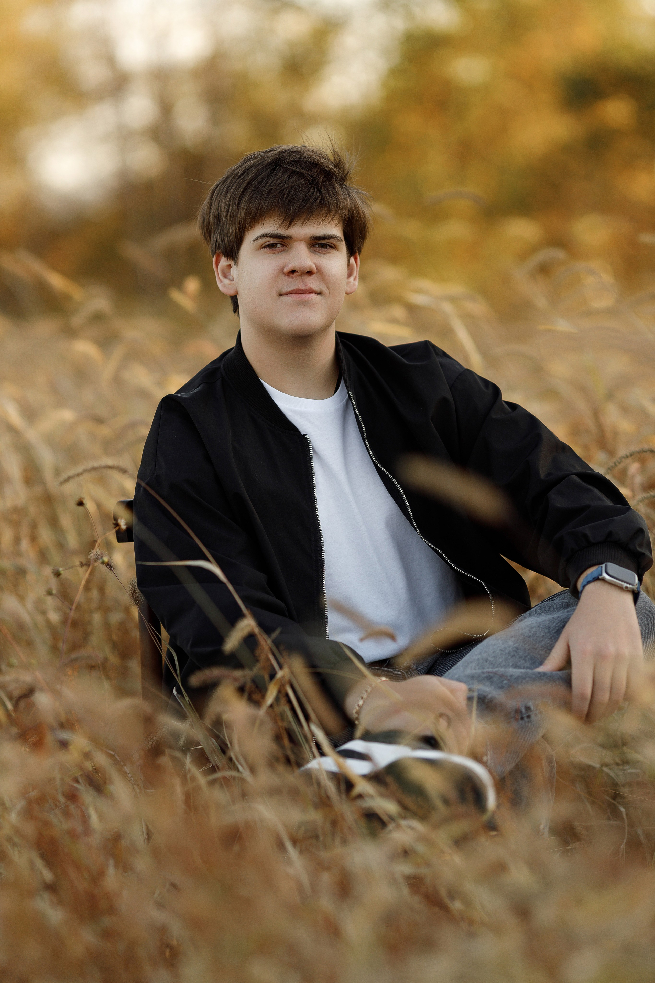 Осень 11 класс (съемка в поле). Photoalbum-vl.ru