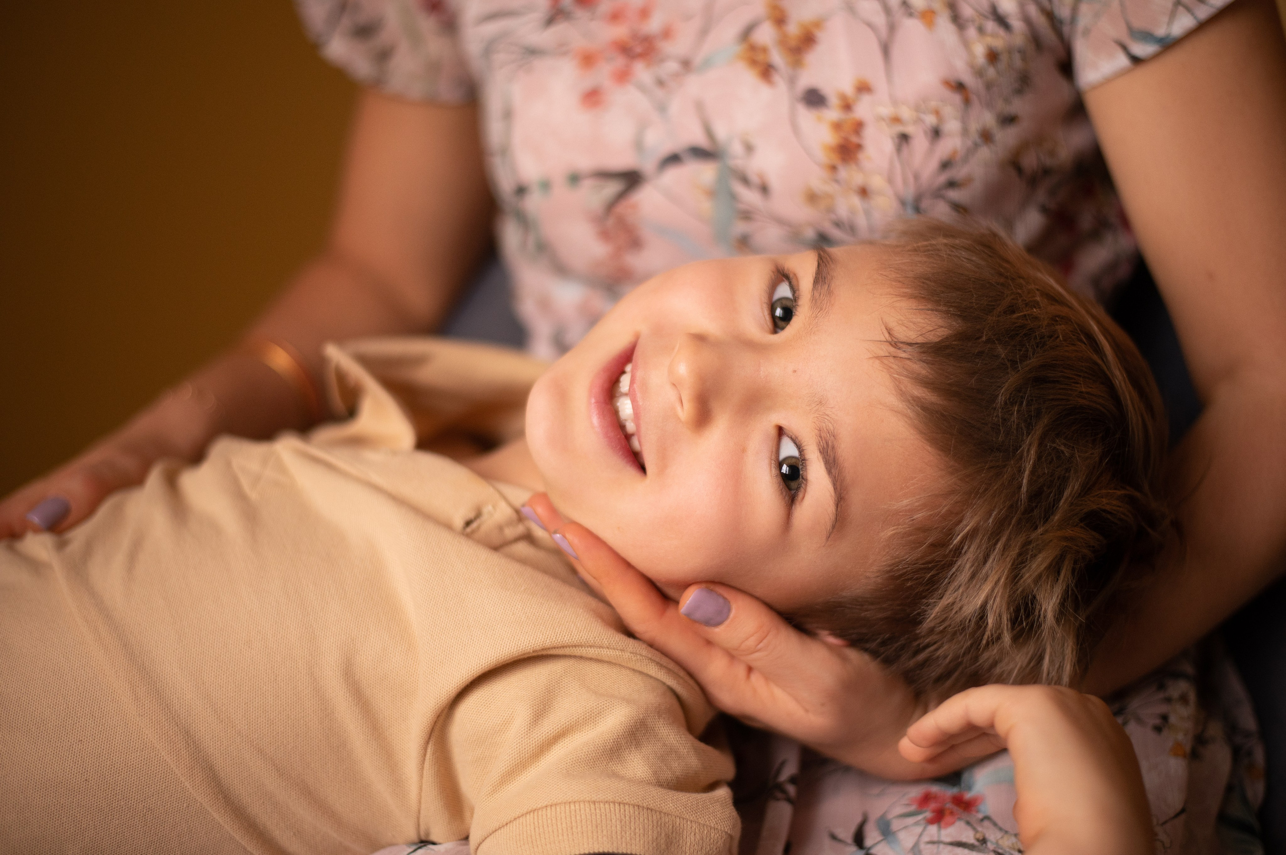 Семейная съёмка дома. Семейный и детский фотограф в Москве Анна Оськина