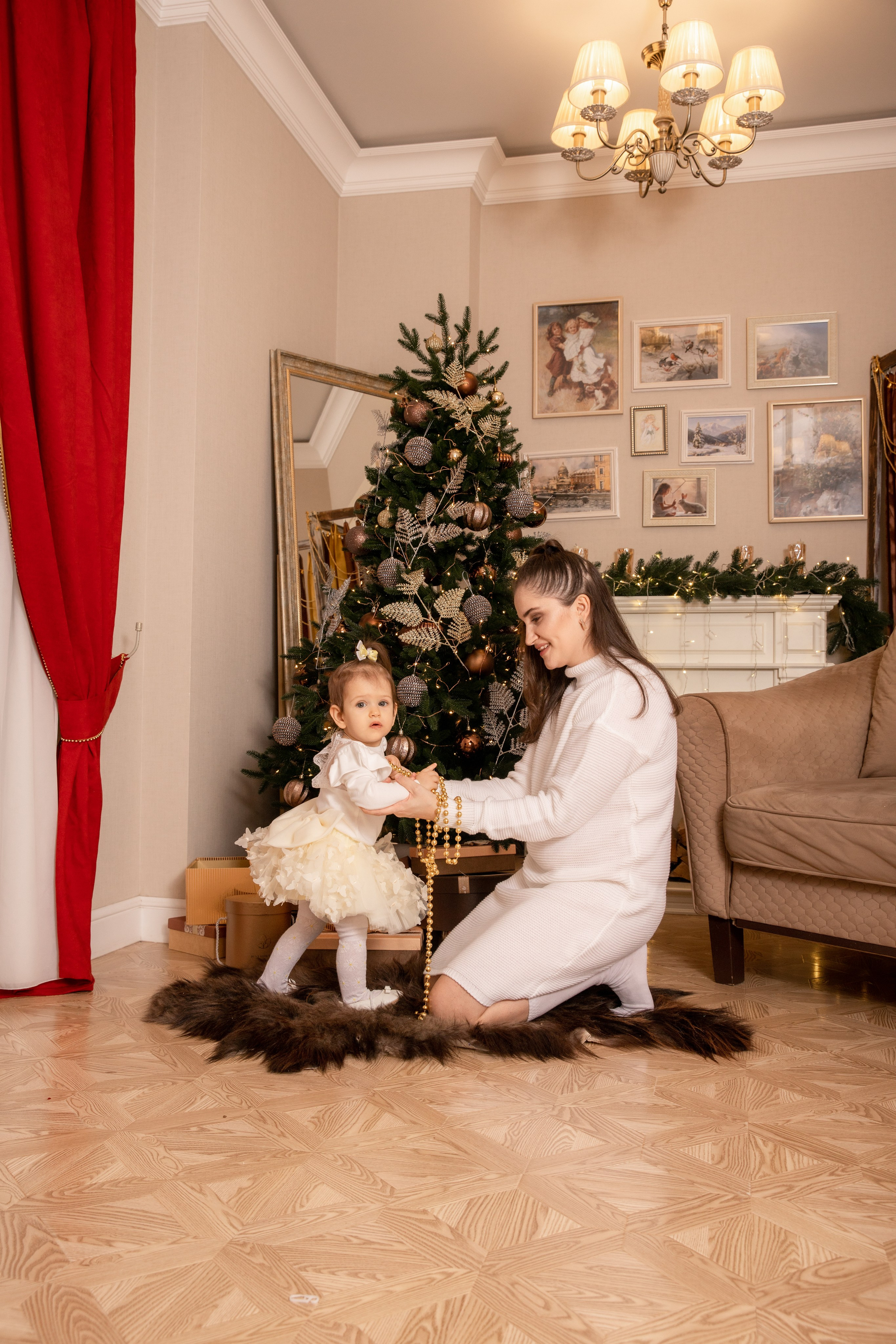 Первые новогодние для Катюши. Фотограф в Железнодорожном и Балашихе