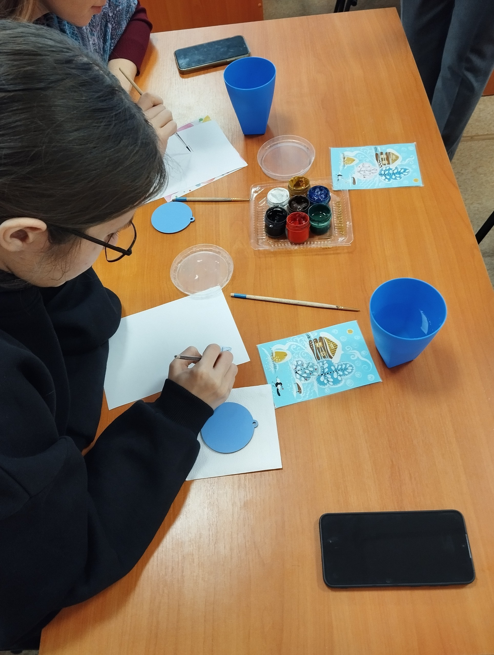 Мастер-класс в Аграрном колледже. Сувениры и подарки с Ордынской росписью | Новосибирск