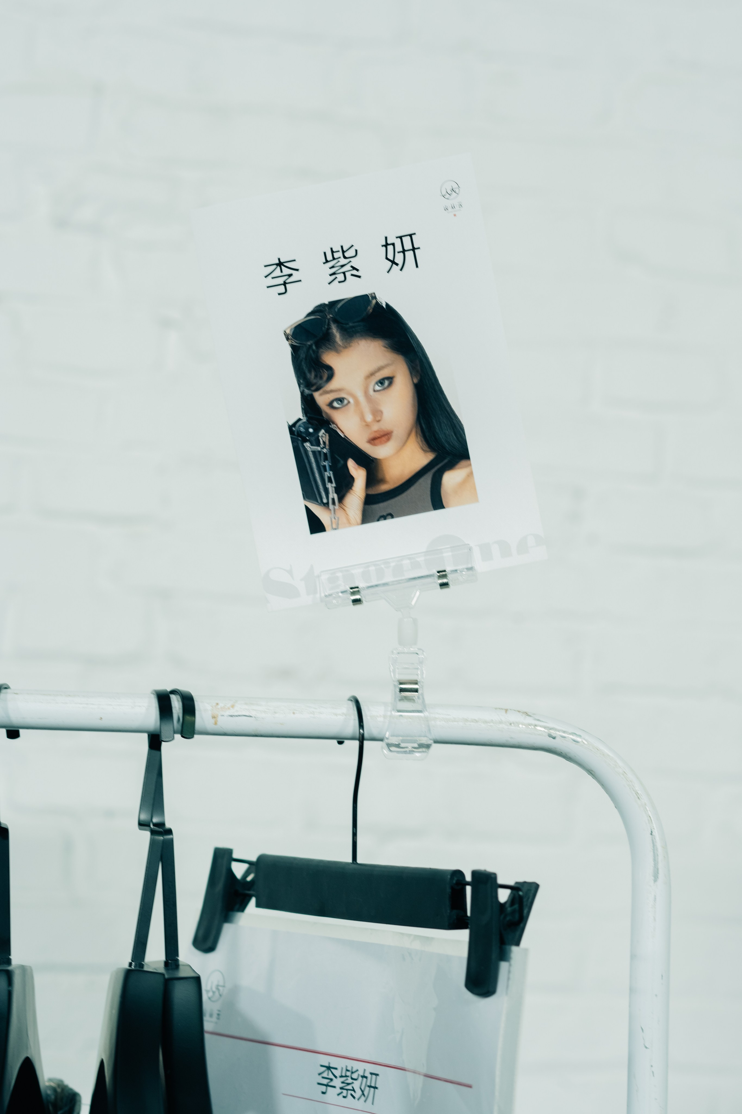 Backstage at Beijing Fashion