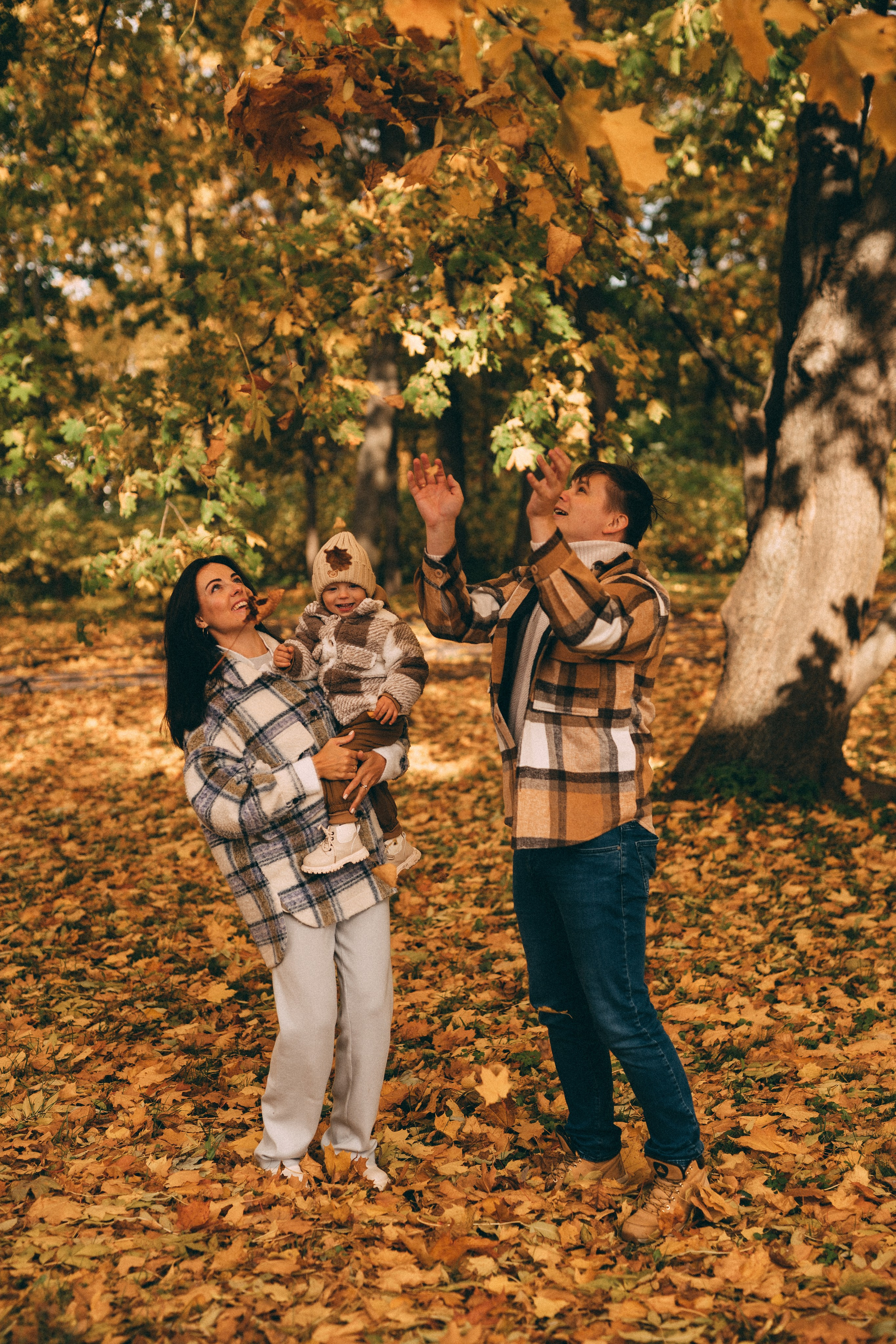 Золото осени. Семейный и женский фотограф в Санкт-Петербурге Татьяна Стружкина