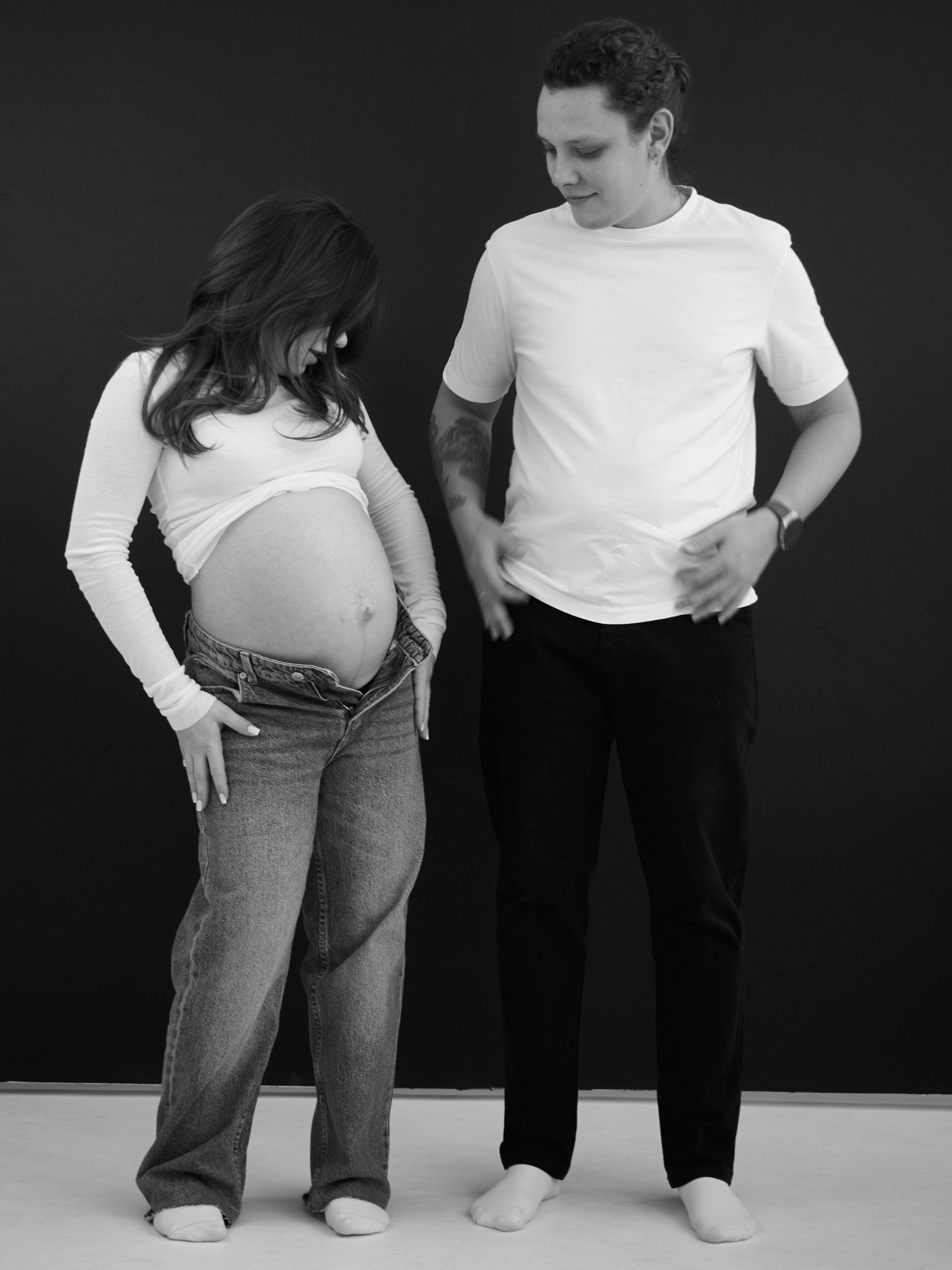 S & V | Pregnancy. Фотограф Анна Буран