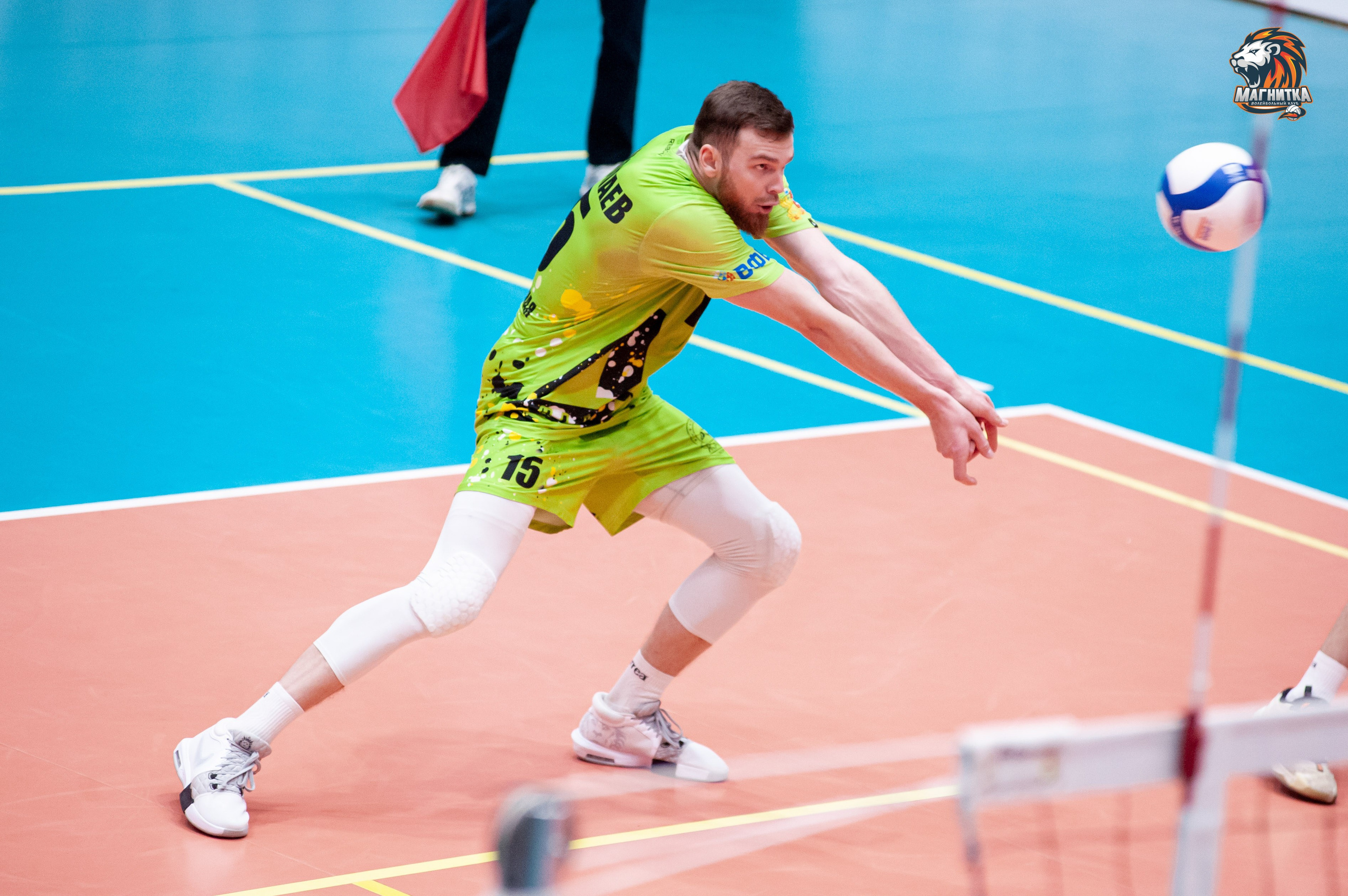 Чемпионат России по волейболу. Высшая лига А. Магнитка — Локомотив-Изумруд. Фотограф Магнитогорск Данил Семенов