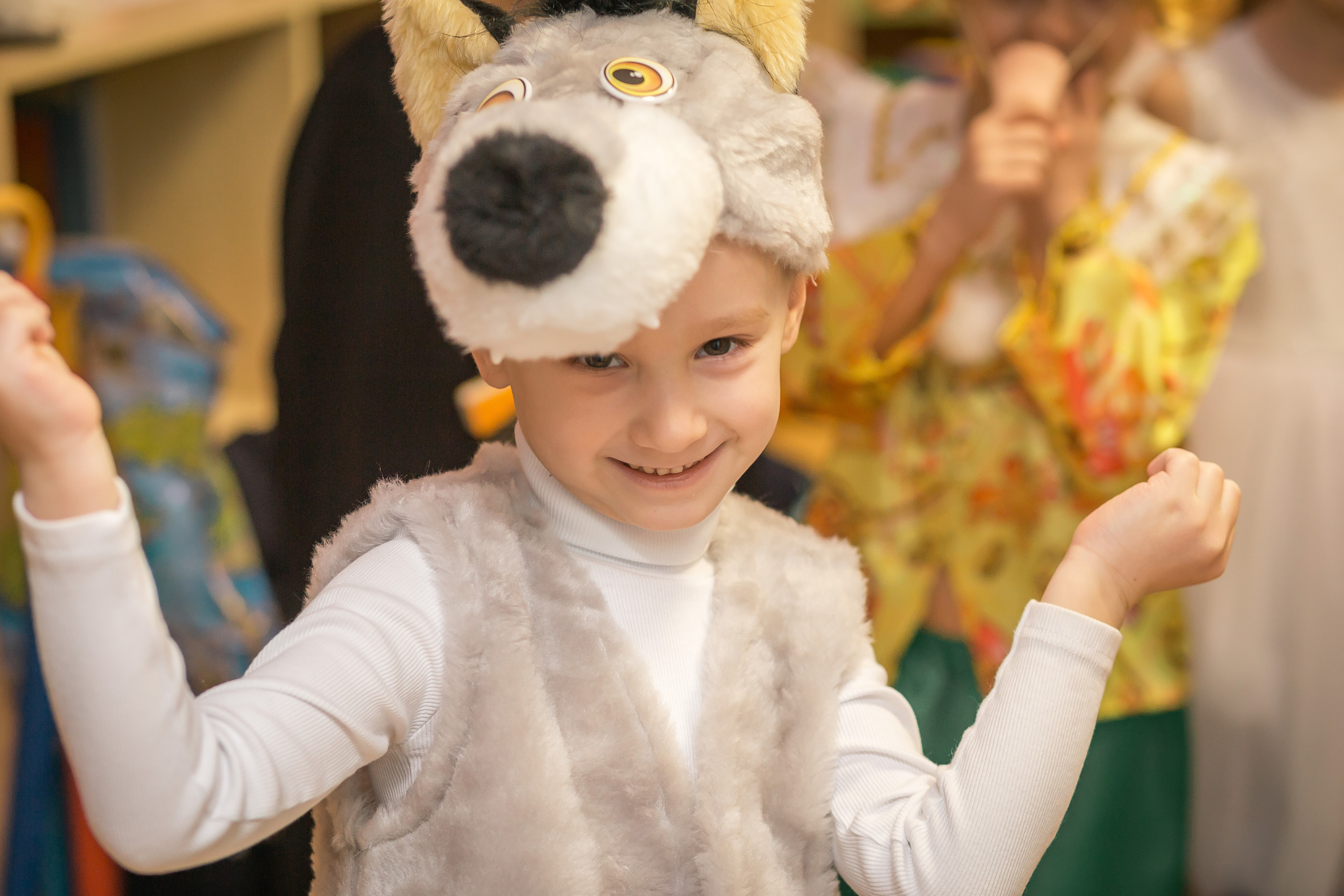 Новогодний утренник. Фотографиня Мария Дикова